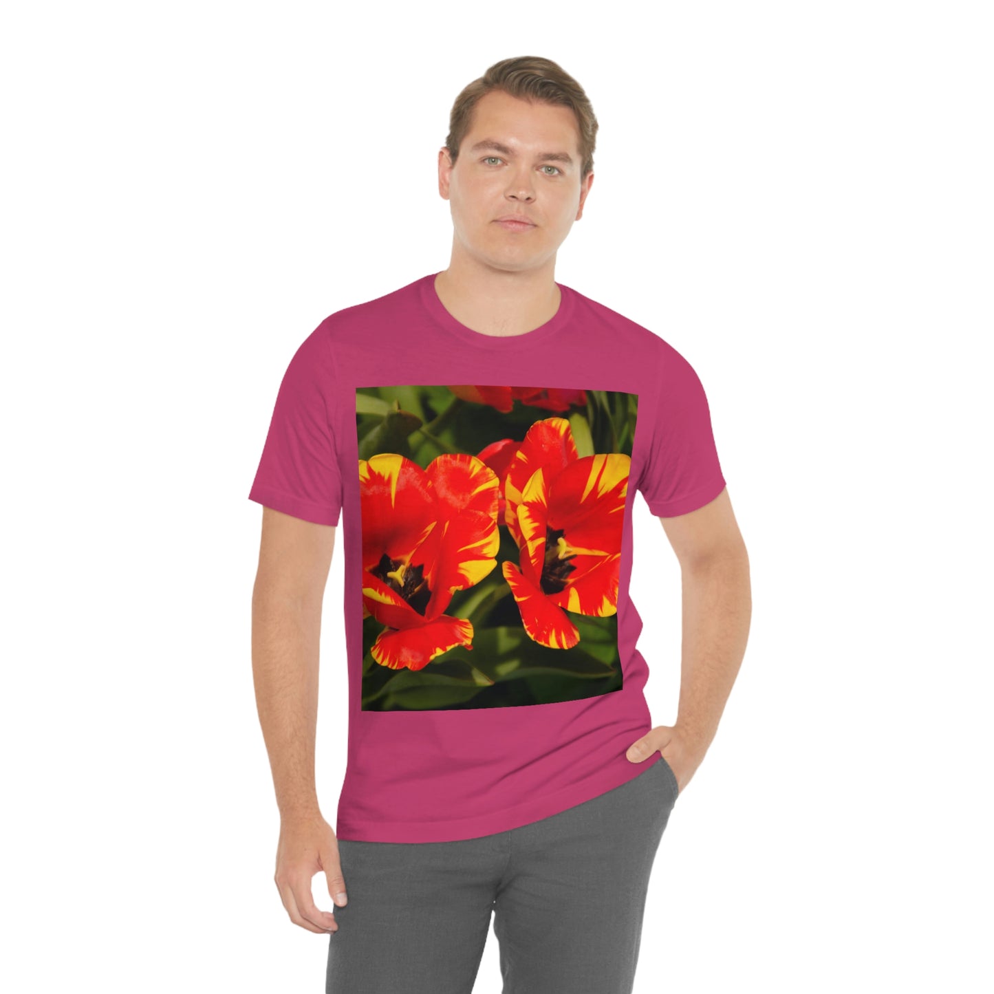 Flowers 12 Unisex Jersey Short Sleeve Tee