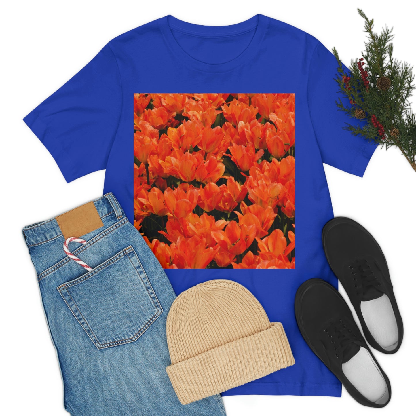 Flowers 03 Unisex Jersey Short Sleeve Tee
