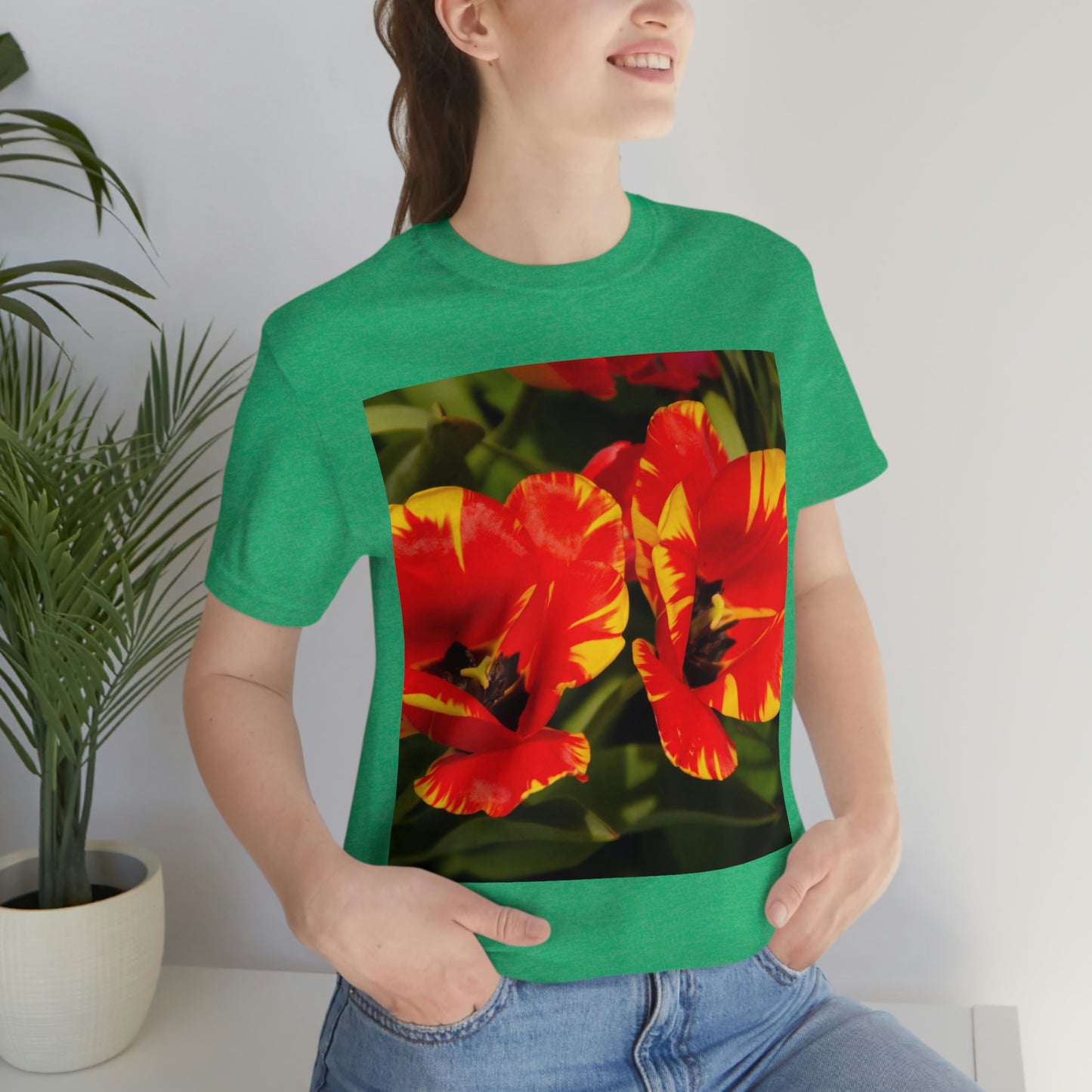 Flowers 12 Unisex Jersey Short Sleeve Tee
