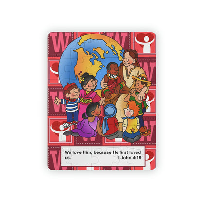 The Bible as Simple as ABC W Kids' Puzzle, 30-Piece