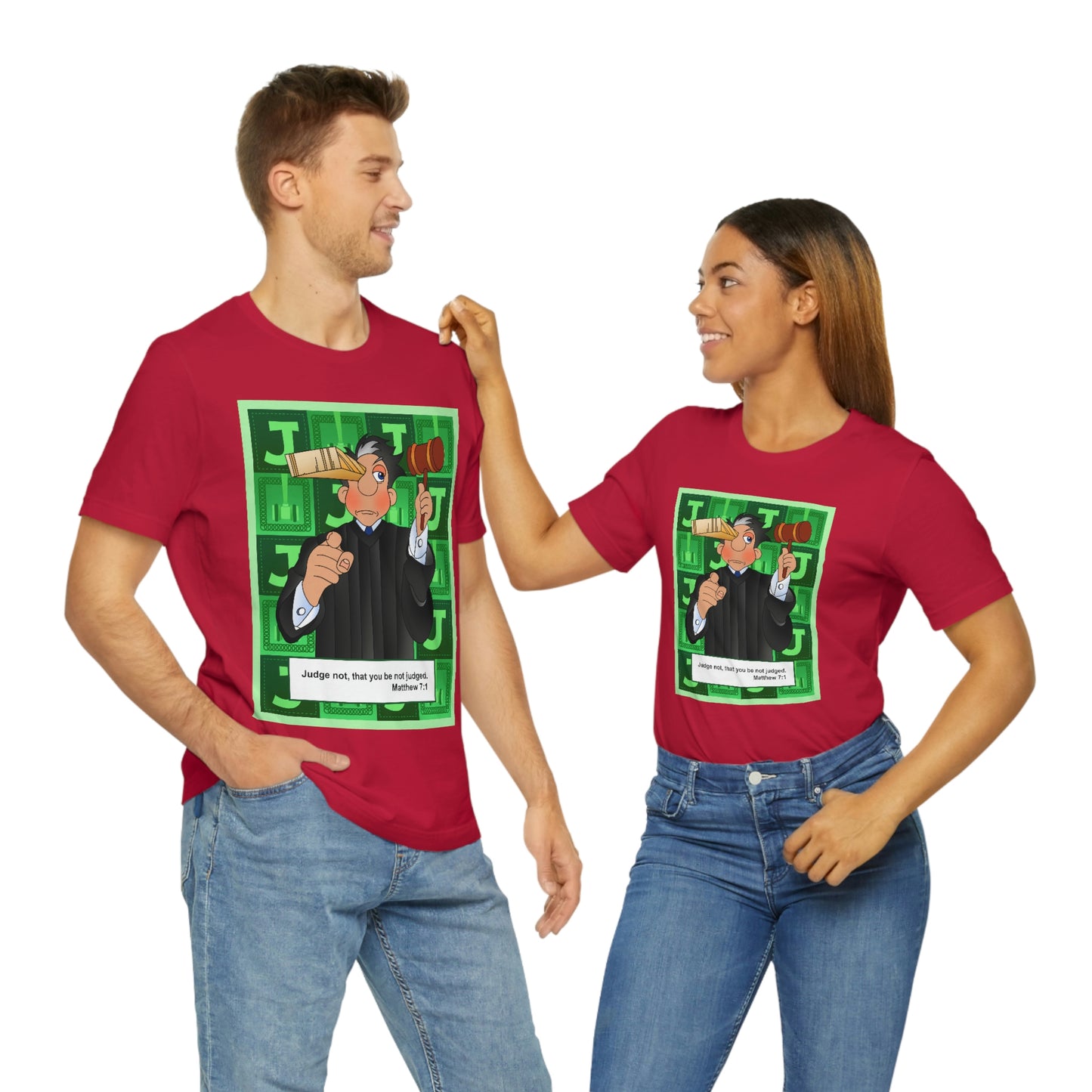 The Bible as Simple as ABC J Unisex Jersey Short Sleeve Tee