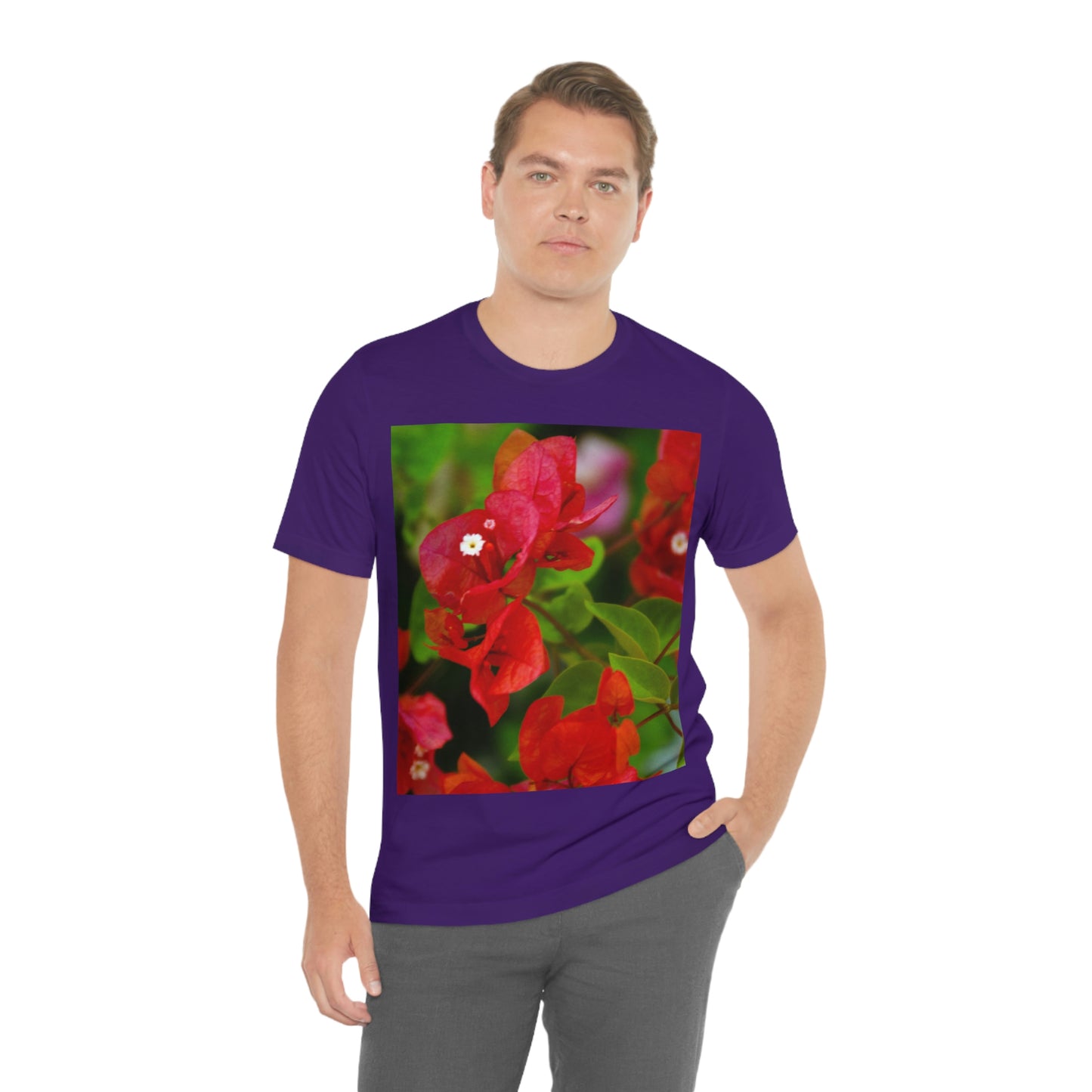 Flowers 28 Unisex Jersey Short Sleeve Tee