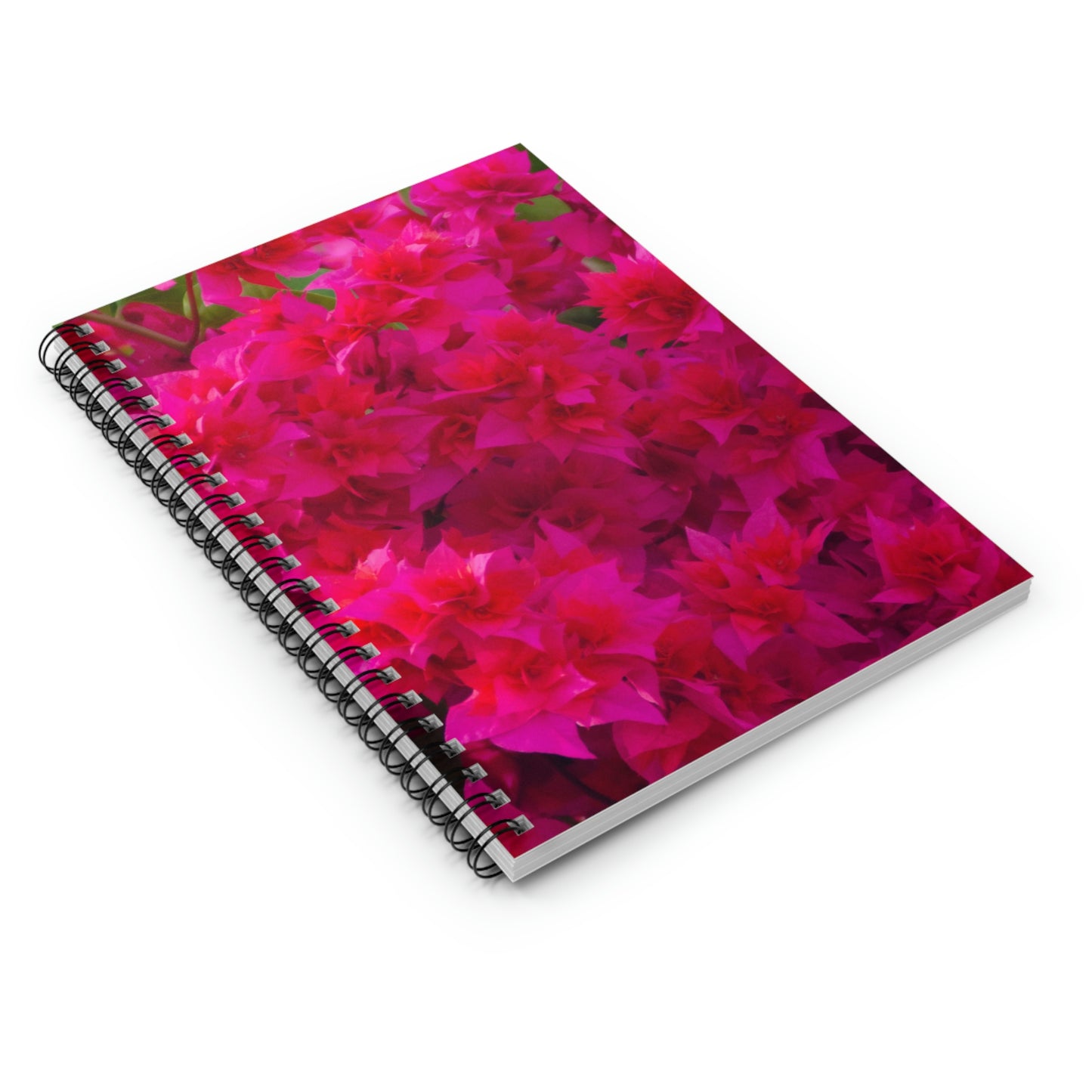 Flowers 27 Spiral Notebook - Ruled Line