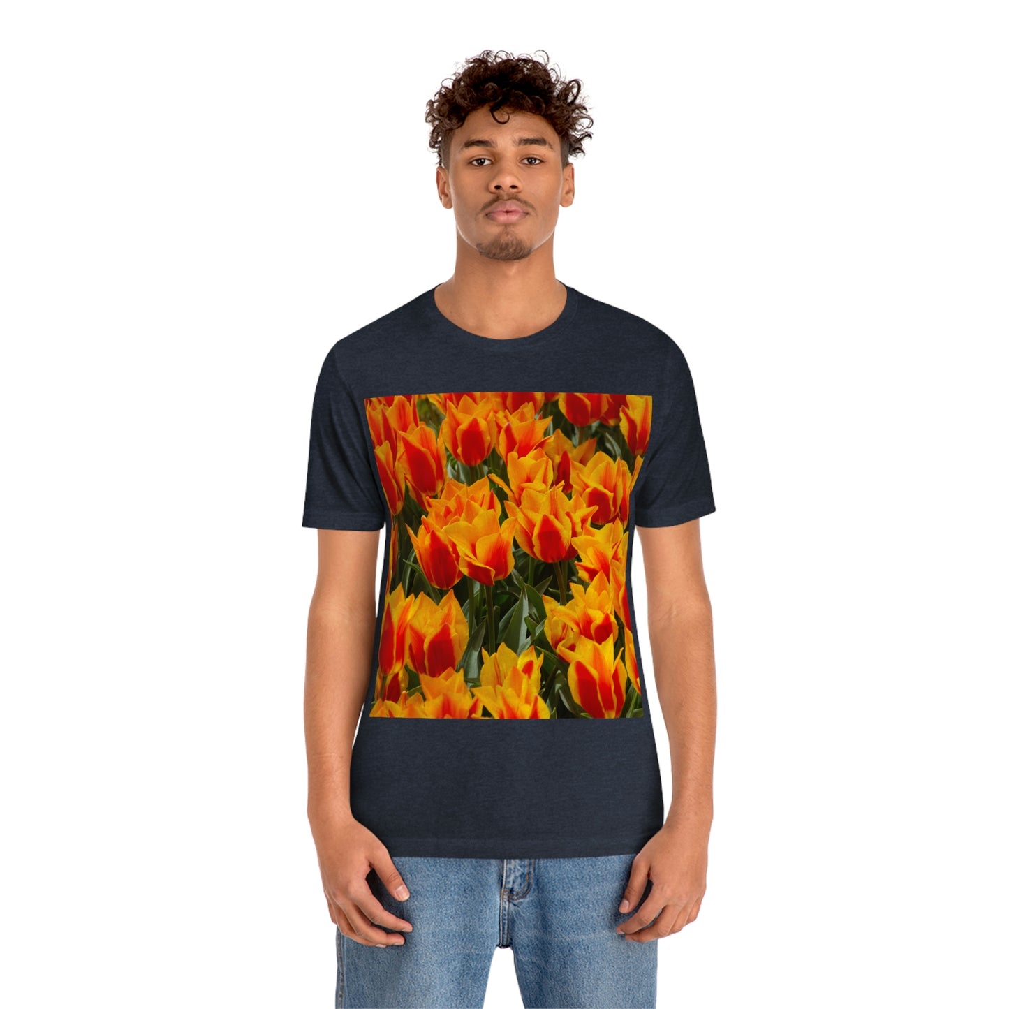 Flowers 18 Unisex Jersey Short Sleeve Tee