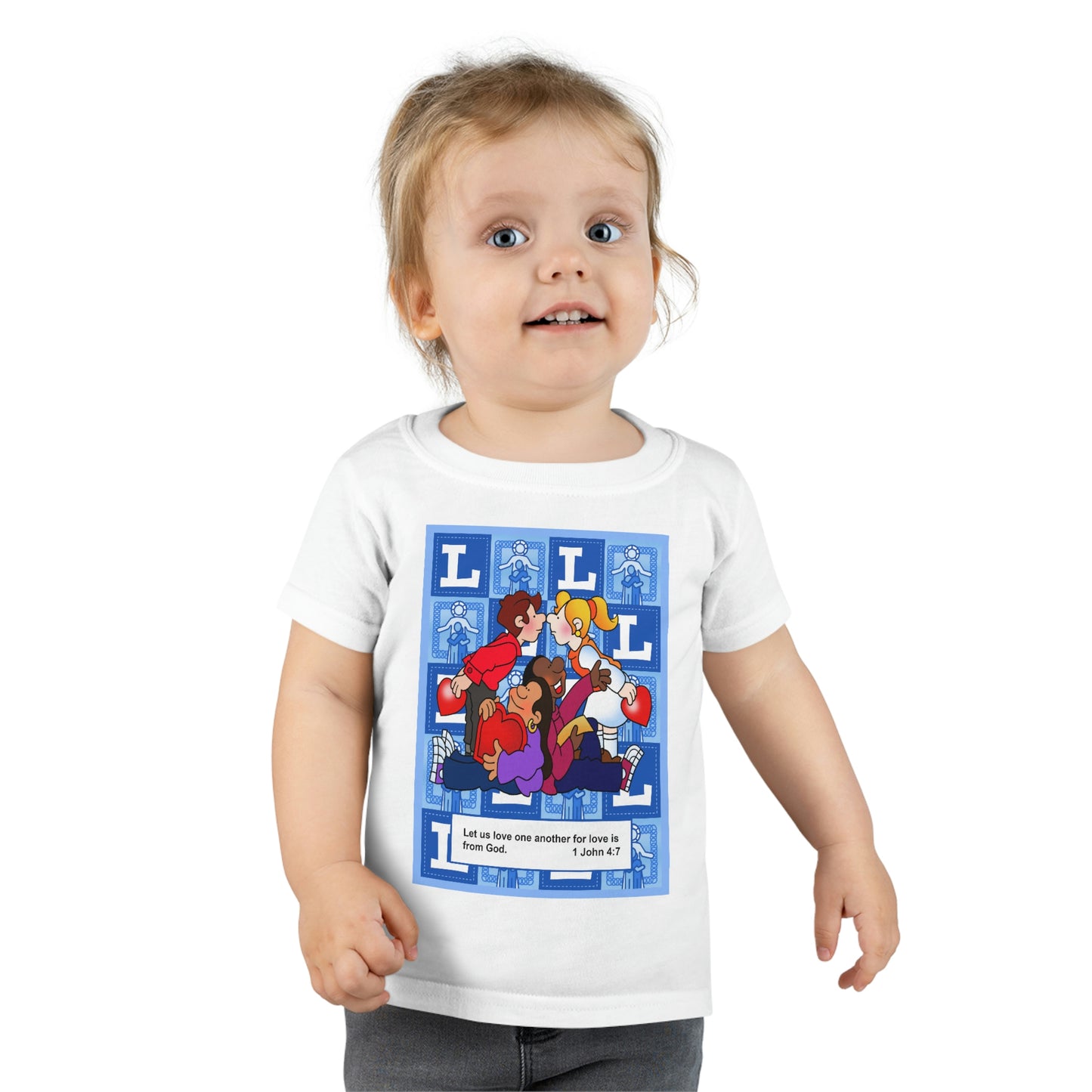 The Bible as Simple as ABC L Toddler T-shirt