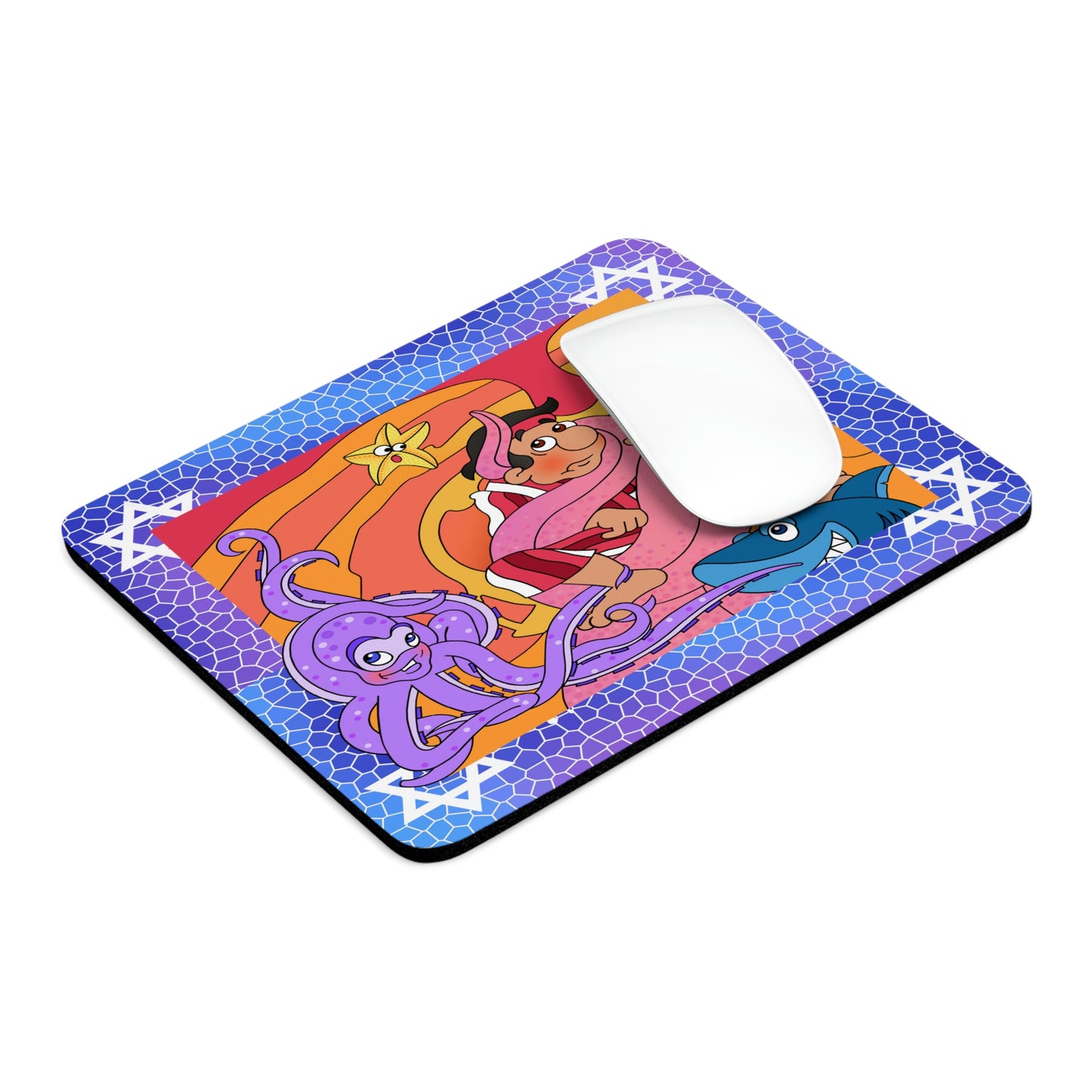 The Story of Jonah Rectangle Mouse Pad
