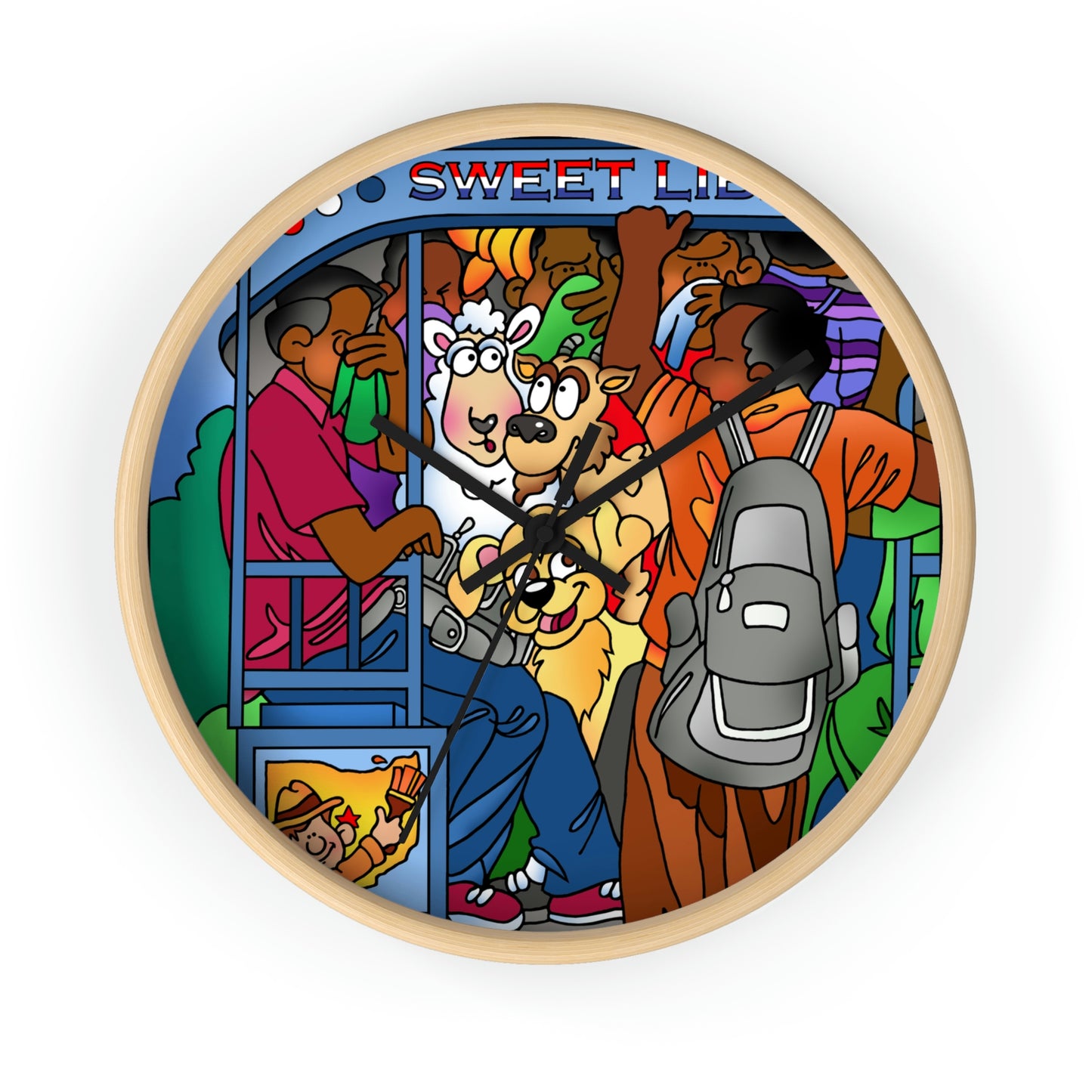 Once Upon West Africa! Wall Clock