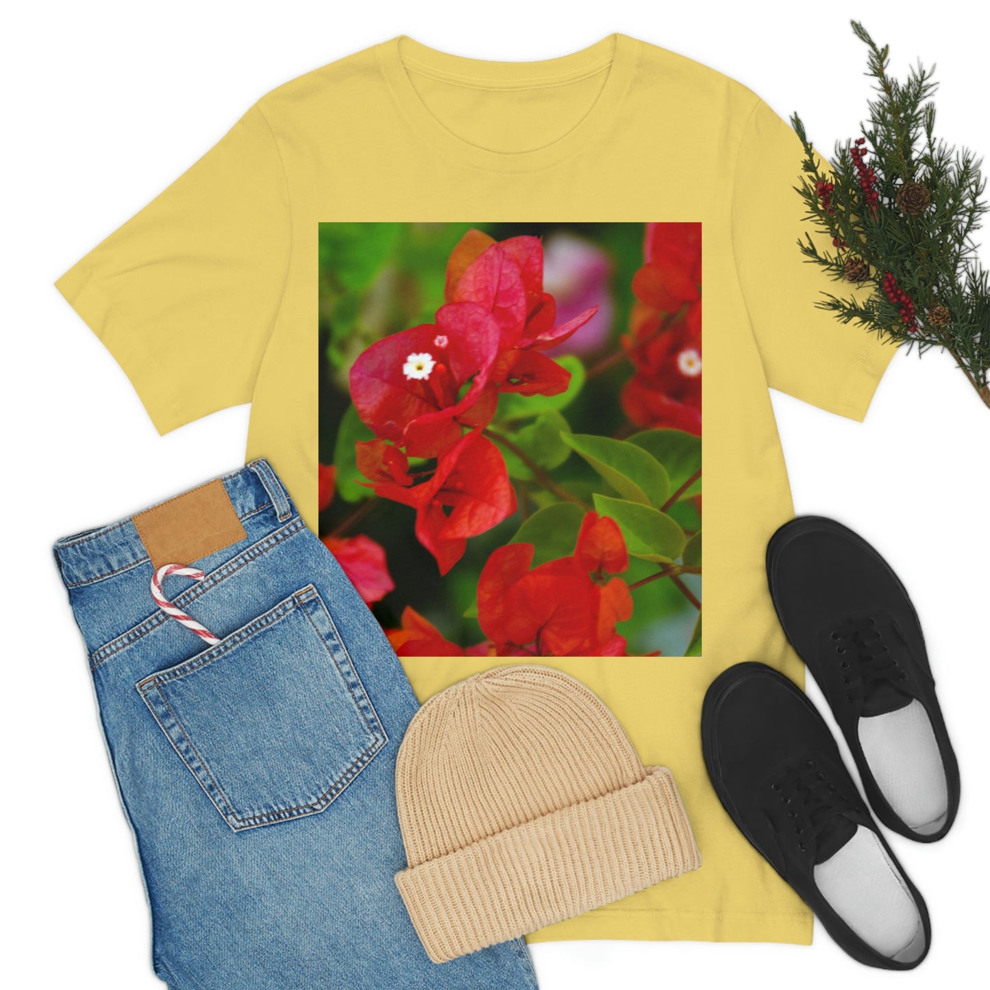 Flowers 28 Unisex Jersey Short Sleeve Tee