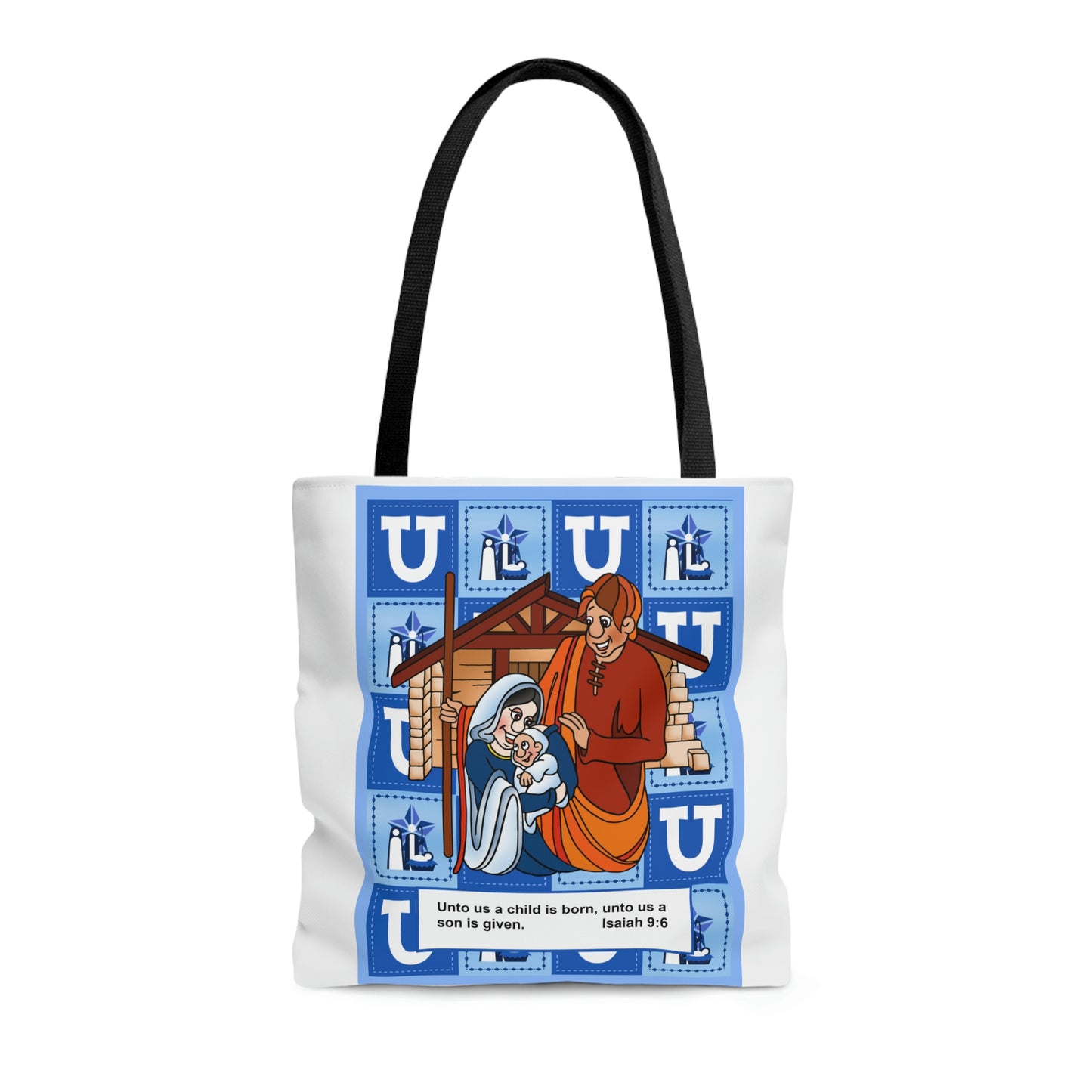 The Bible as Simple as ABC U AOP Tote Bag