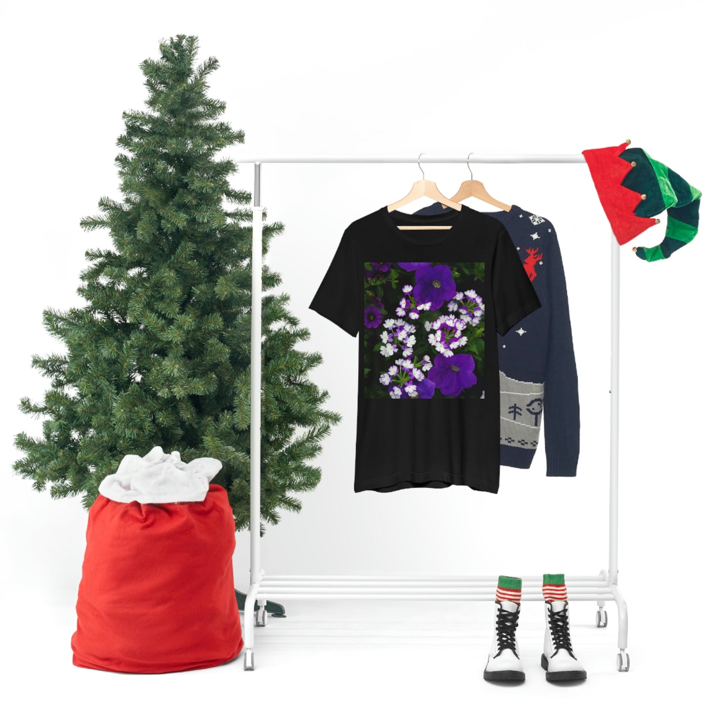 Flowers 04 Unisex Jersey Short Sleeve Tee
