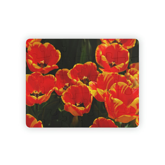 Flowers 19 Kids' Puzzle, 30-Piece