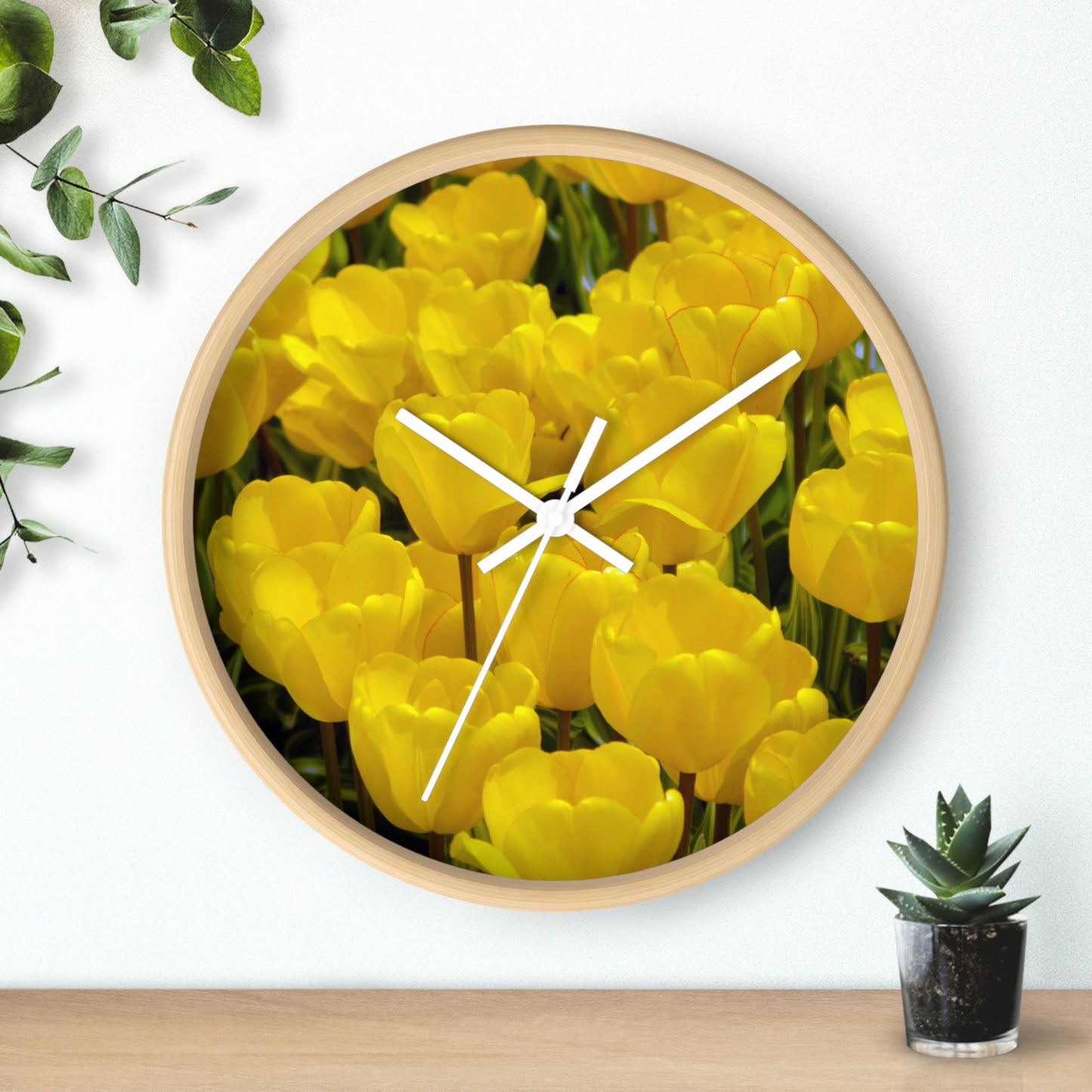 Flowers 23 Wall Clock