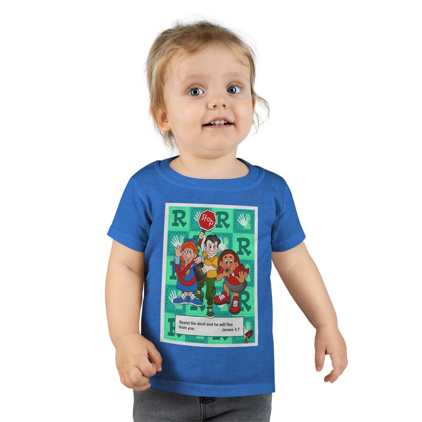 The Bible as Simple as ABC R Toddler T-shirt