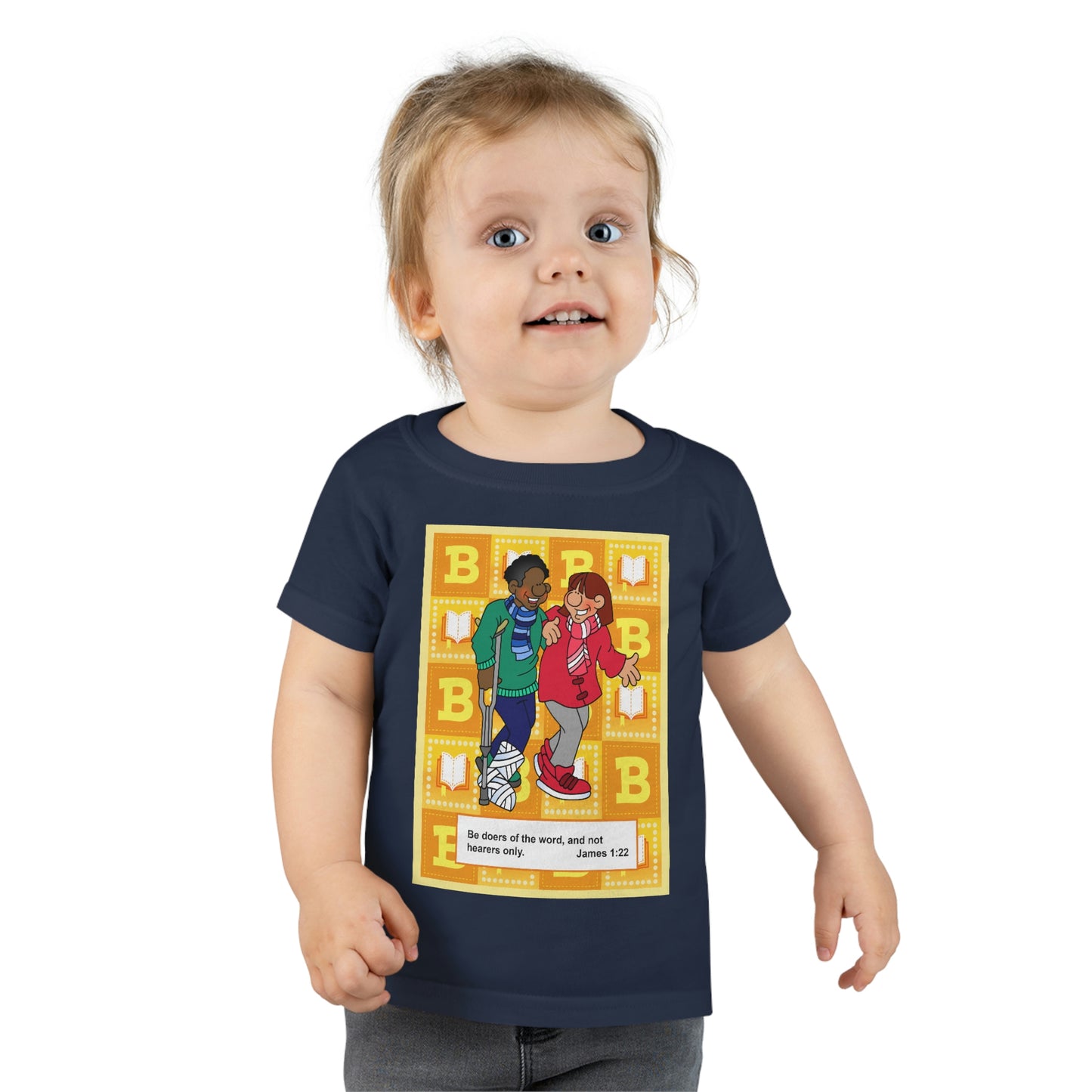 The Bible as Simple as ABC B Toddler T-shirt