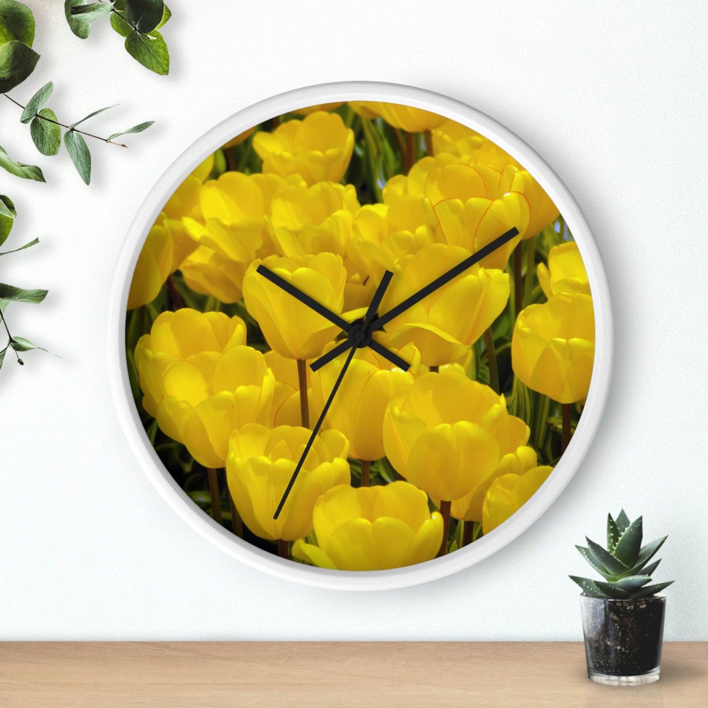 Flowers 23 Wall Clock