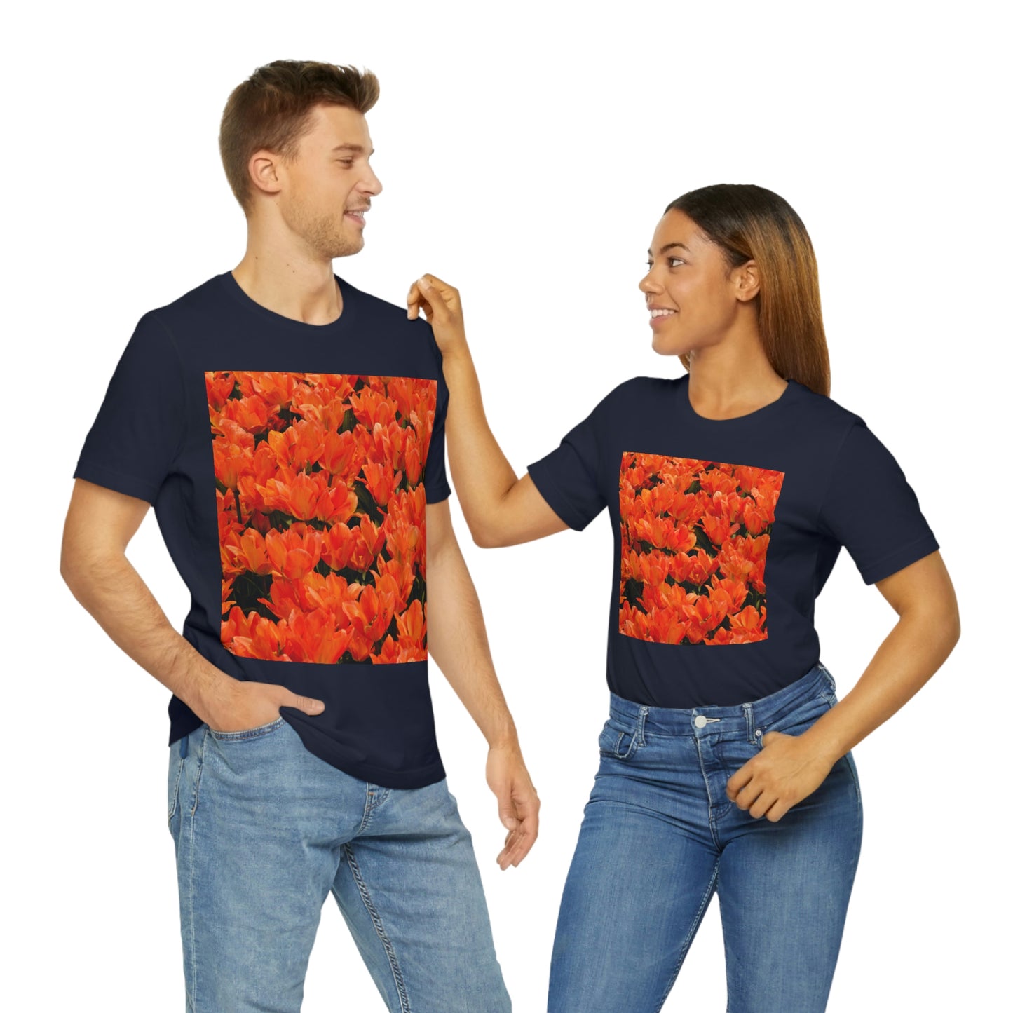 Flowers 03 Unisex Jersey Short Sleeve Tee