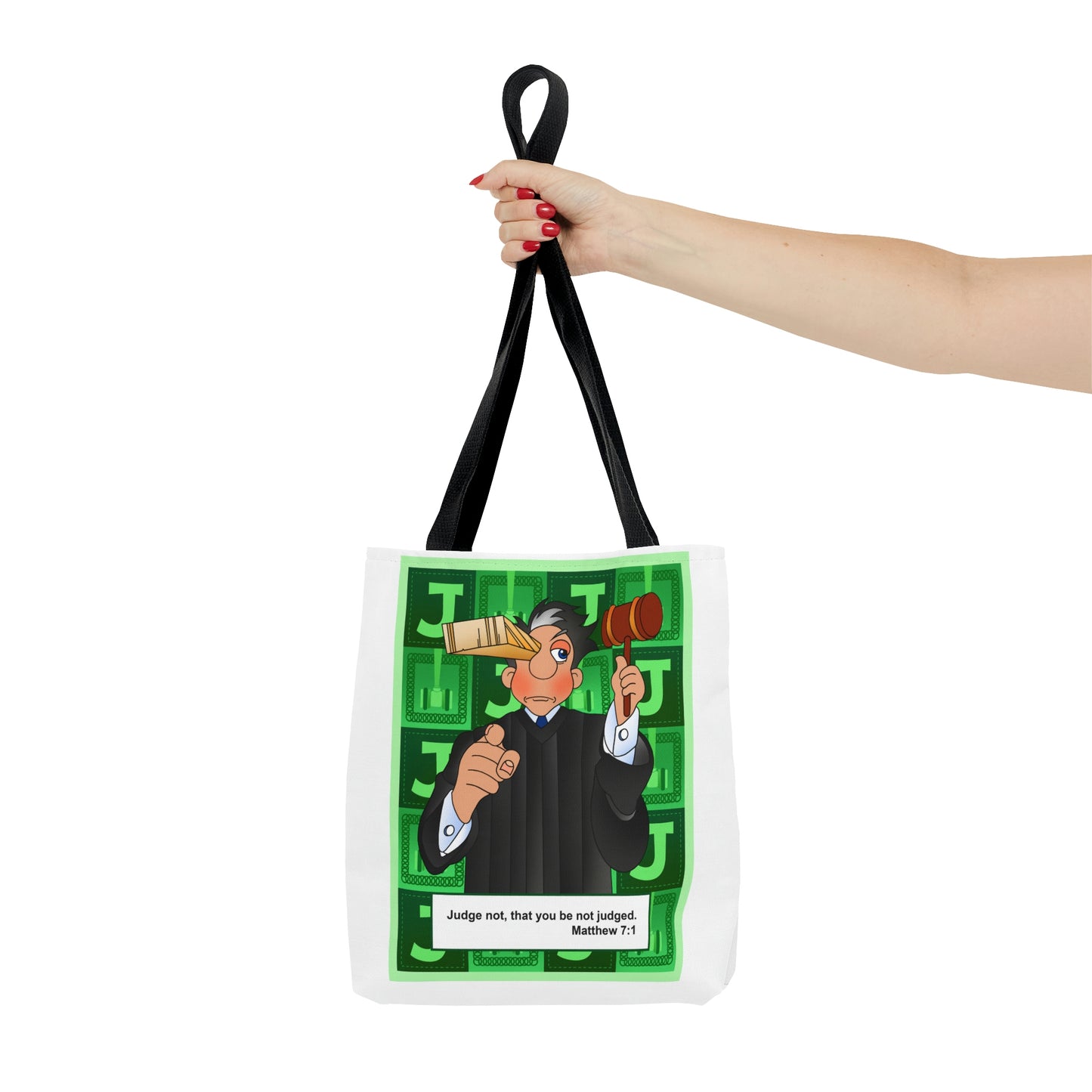 The Bible as Simple as ABC J AOP Tote Bag