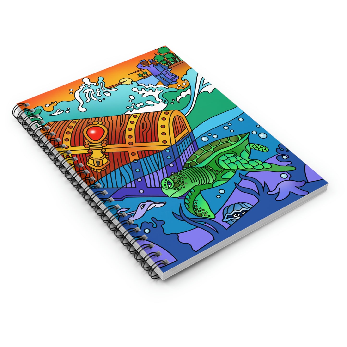 Once Upon East Africa Spiral Notebook - Ruled Line