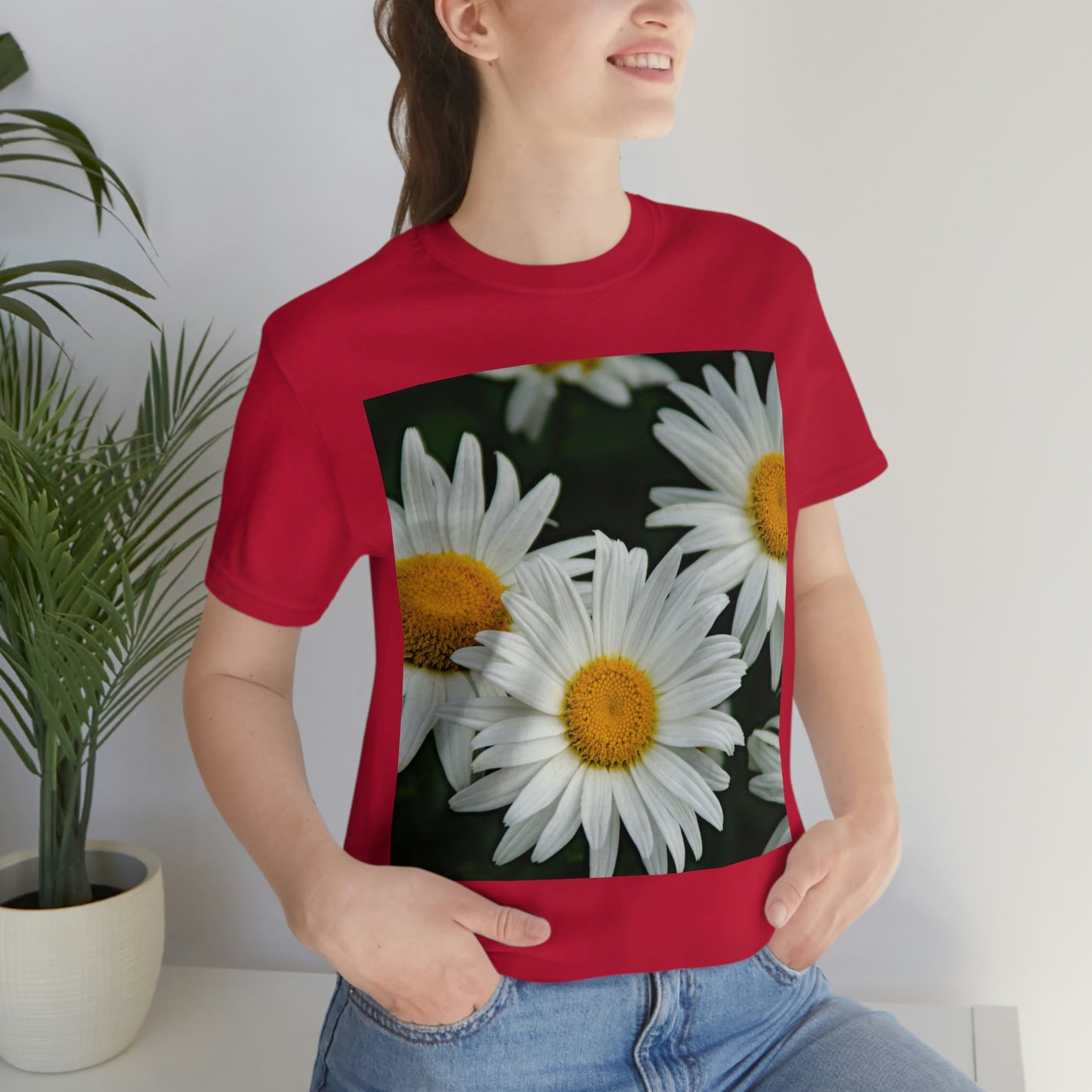 Flowers 01 Unisex Jersey Short Sleeve Tee