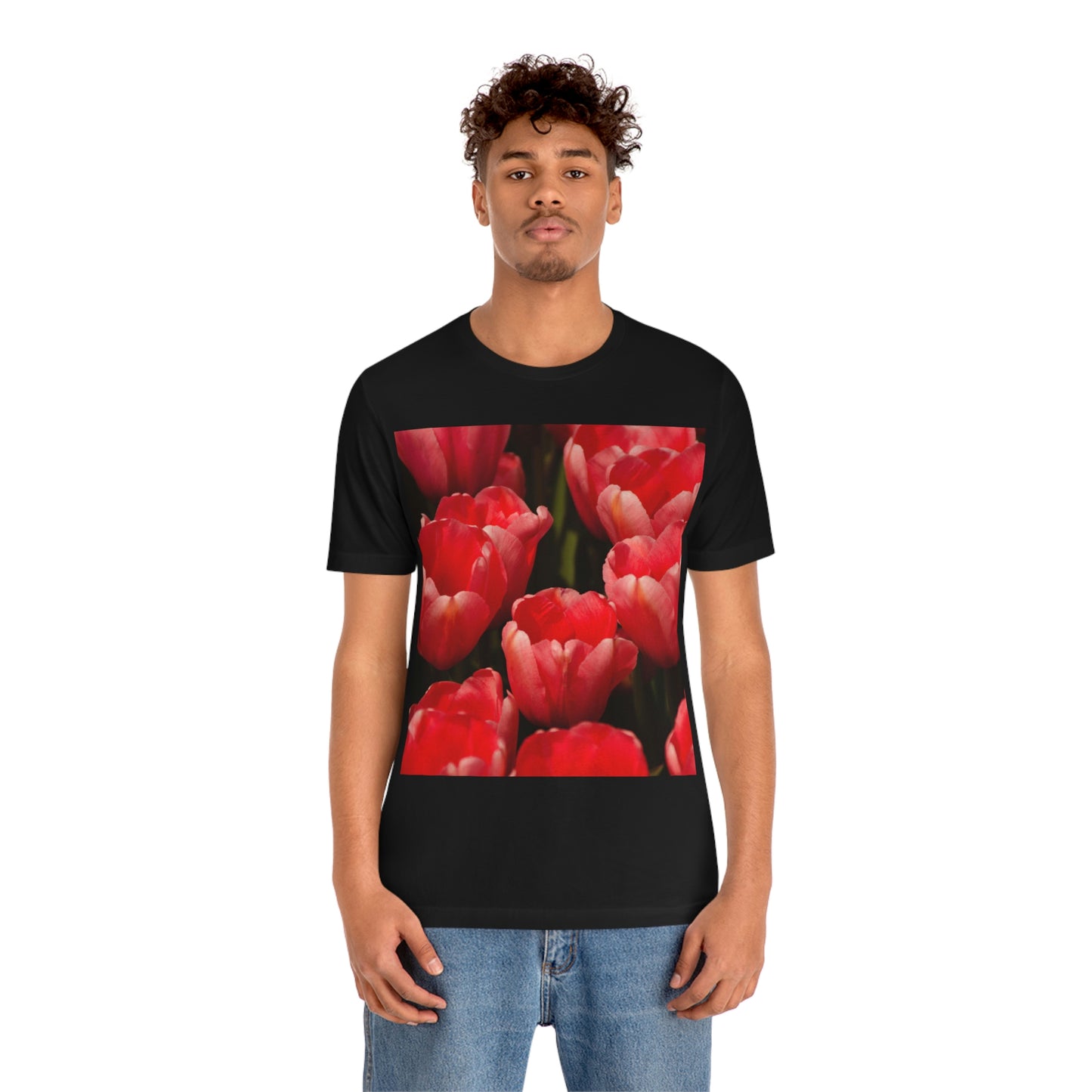Flowers 09 Unisex Jersey Short Sleeve Tee