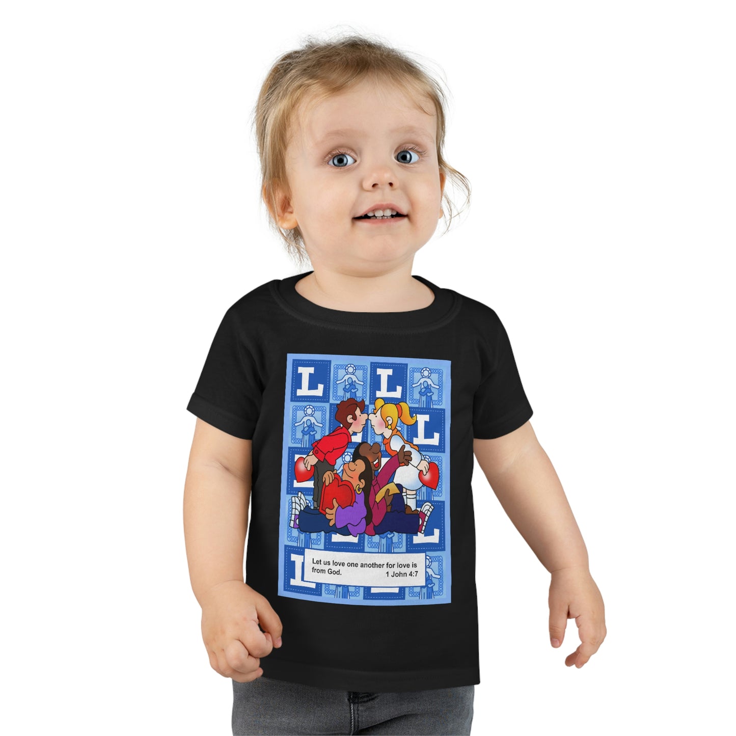 The Bible as Simple as ABC L Toddler T-shirt