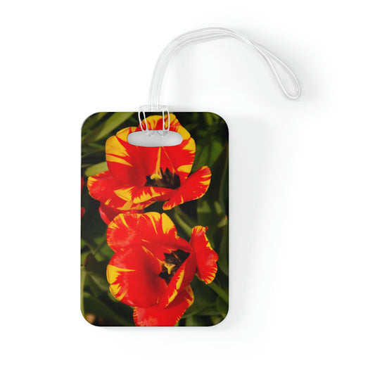 Flowers 12 Bag Tag