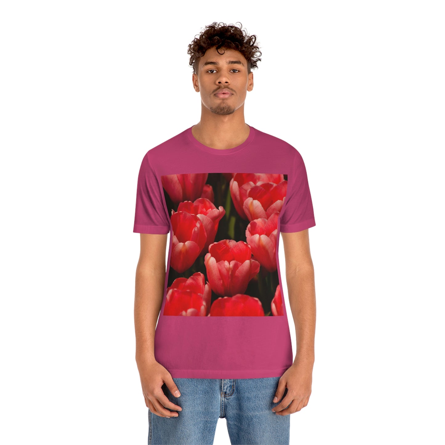 Flowers 09 Unisex Jersey Short Sleeve Tee