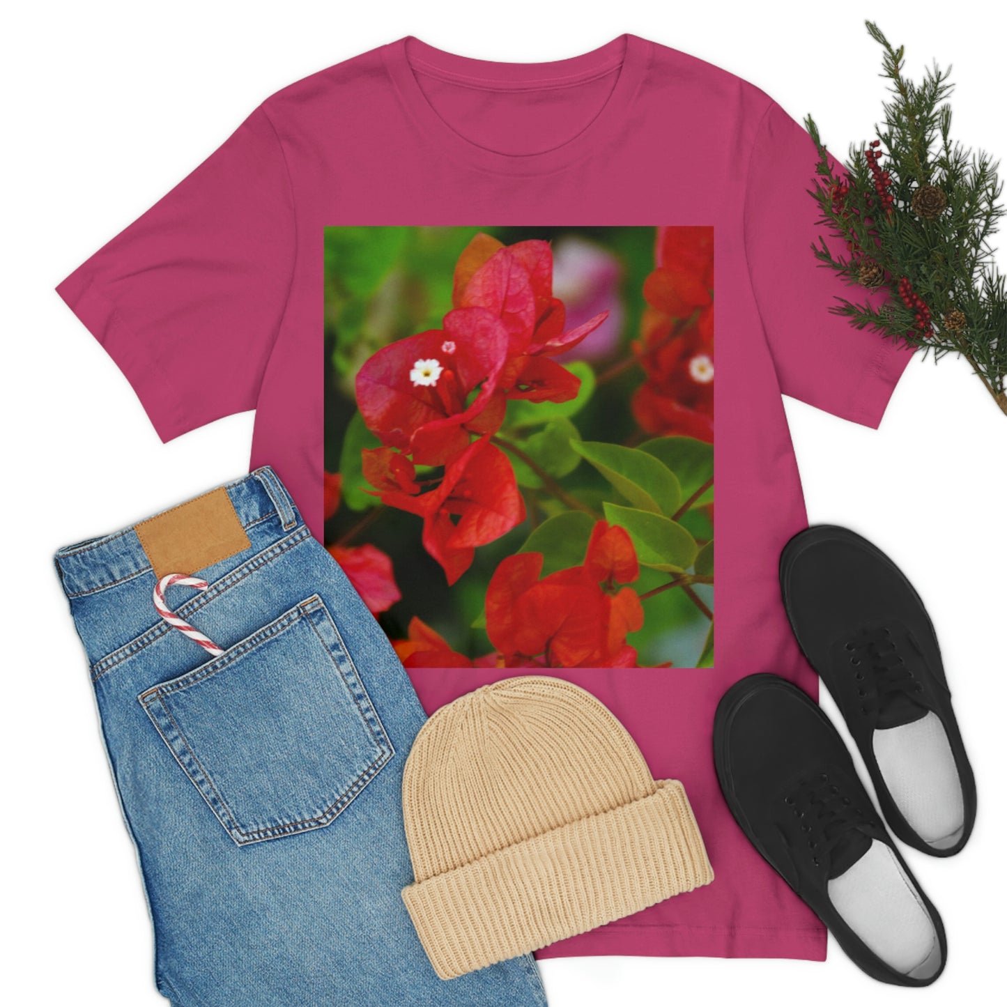 Flowers 28 Unisex Jersey Short Sleeve Tee