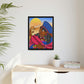 Once Upon Southern Africa Matte Canvas, Black Frame