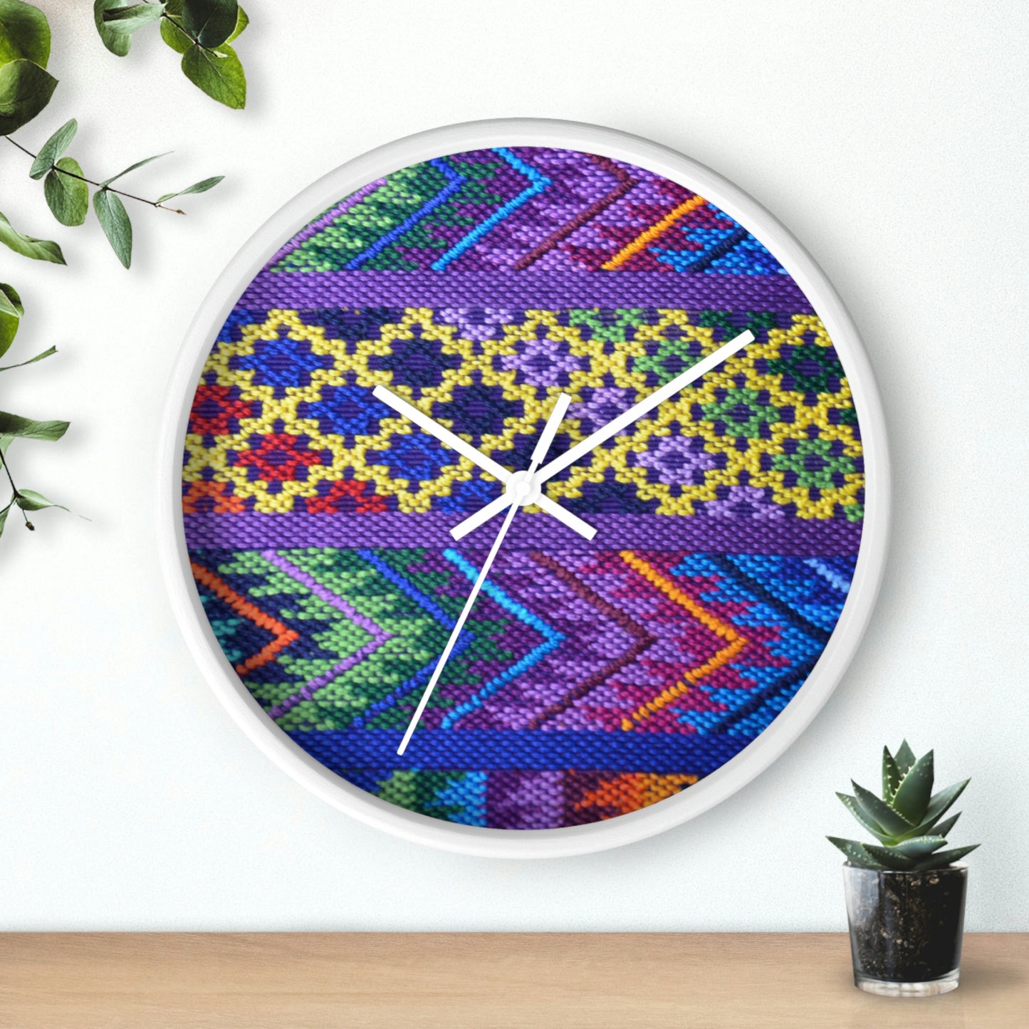 A Pack of Lies Fabric!!! Wall Clock