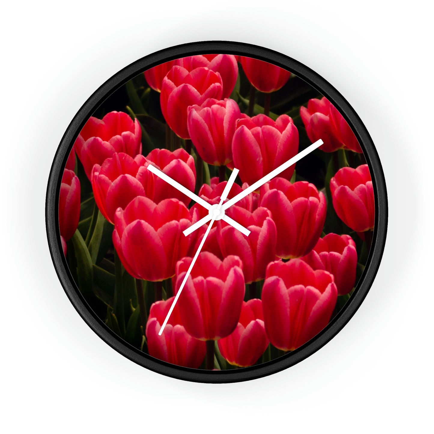 Flowers 24 Wall Clock