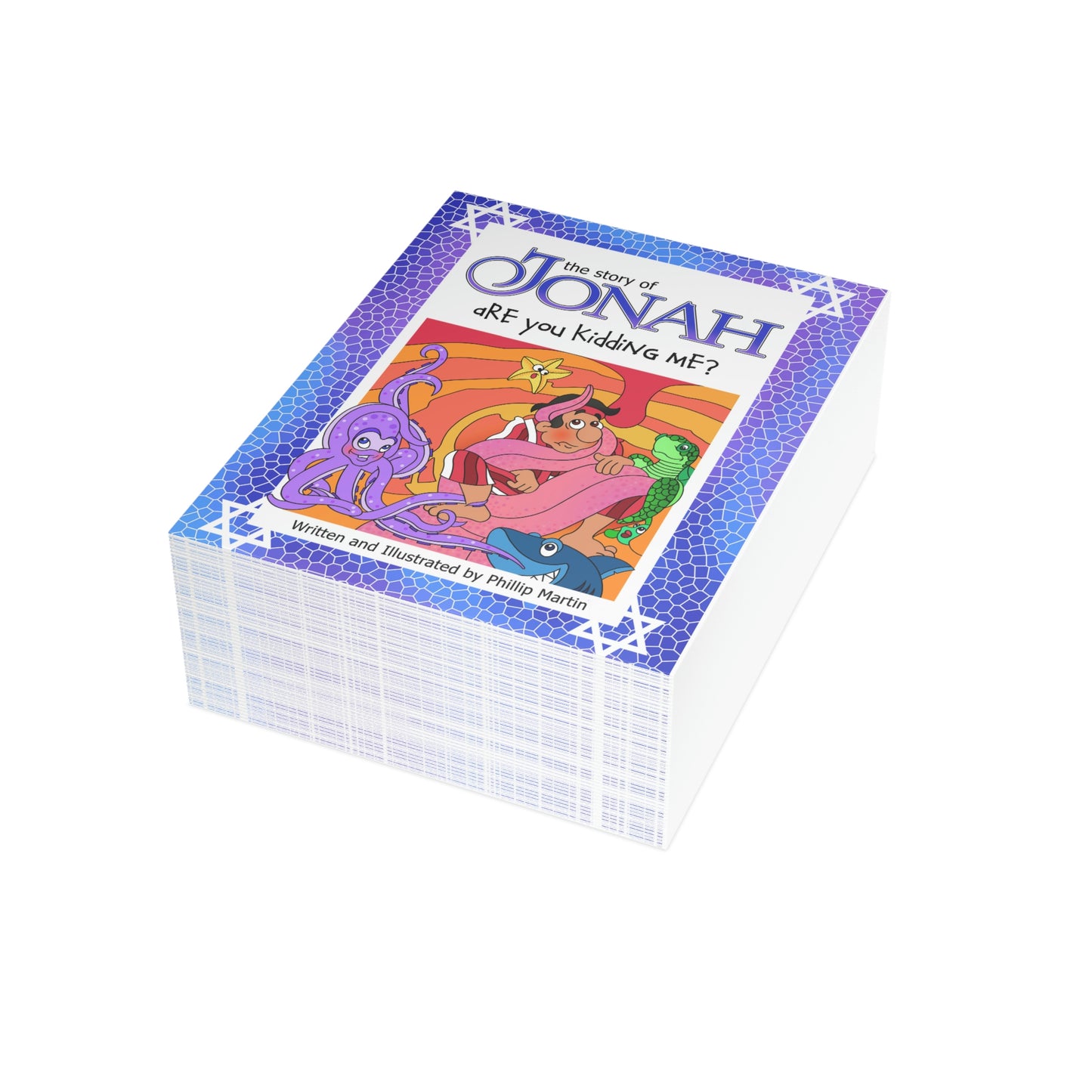 The Story of Jonah Greeting Cards (1, 10, 30, and 50pcs)