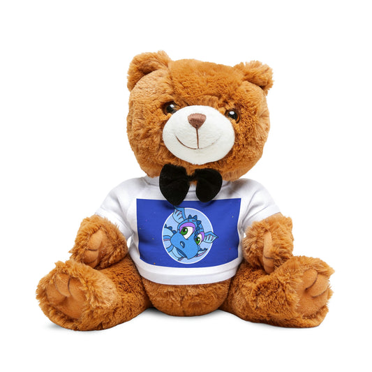 Triple Gratitude with Assorted Monsters!!! Teddy Bear with T-Shirt