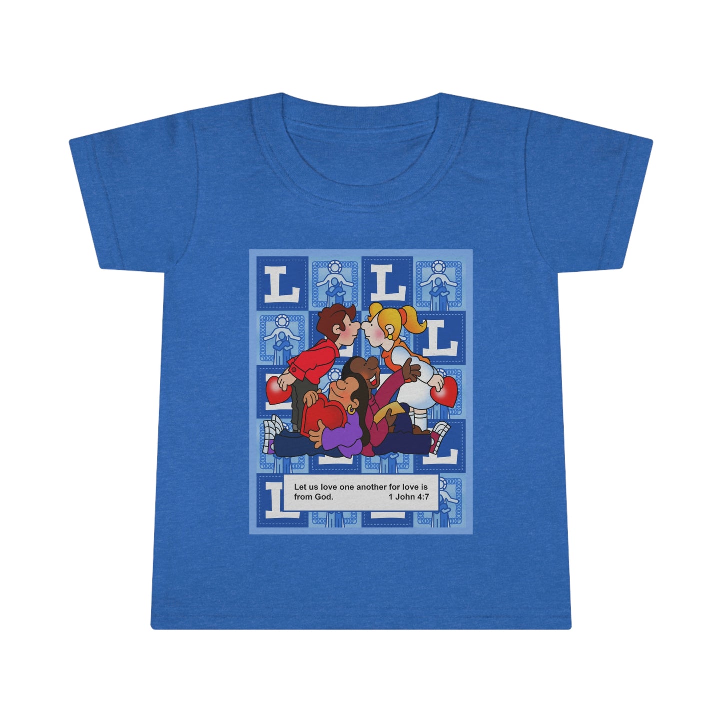 The Bible as Simple as ABC L Toddler T-shirt