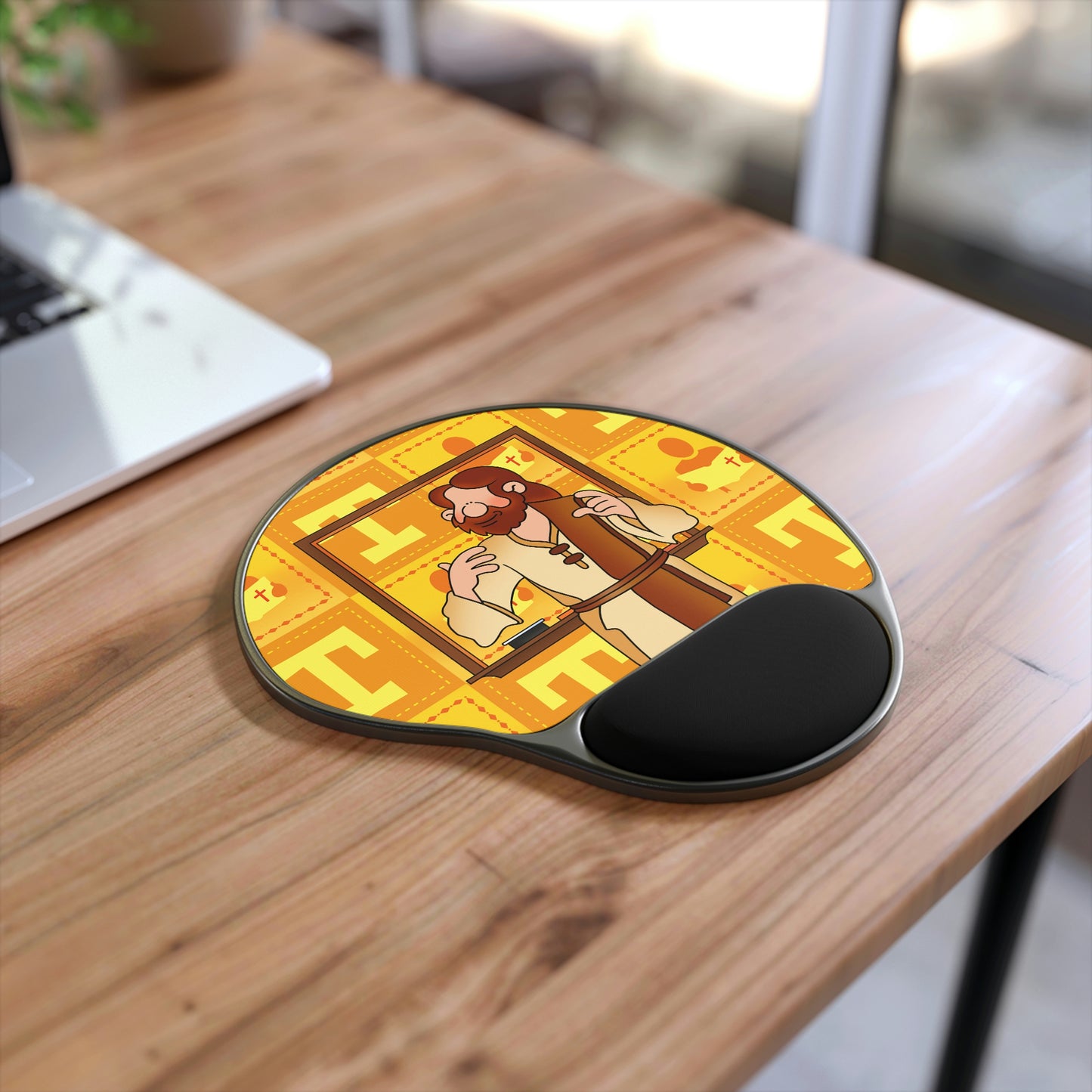 The Bible as Simple as ABC T Mouse Pad With Wrist Rest