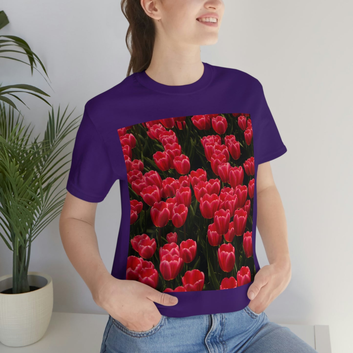 Flowers 24 Unisex Jersey Short Sleeve Tee