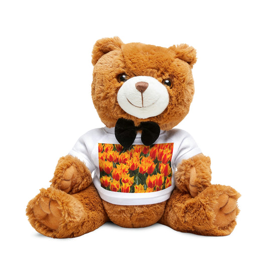 Flowers 19 Teddy Bear with T-Shirt