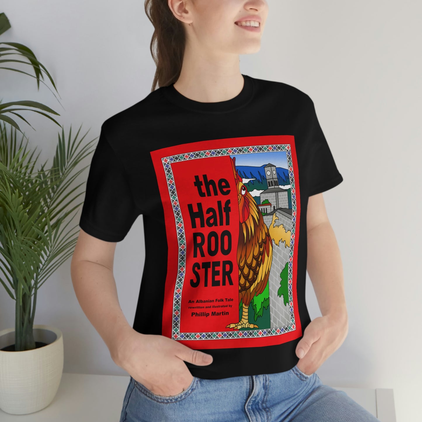 The Half Rooster Unisex Jersey Short Sleeve Tee