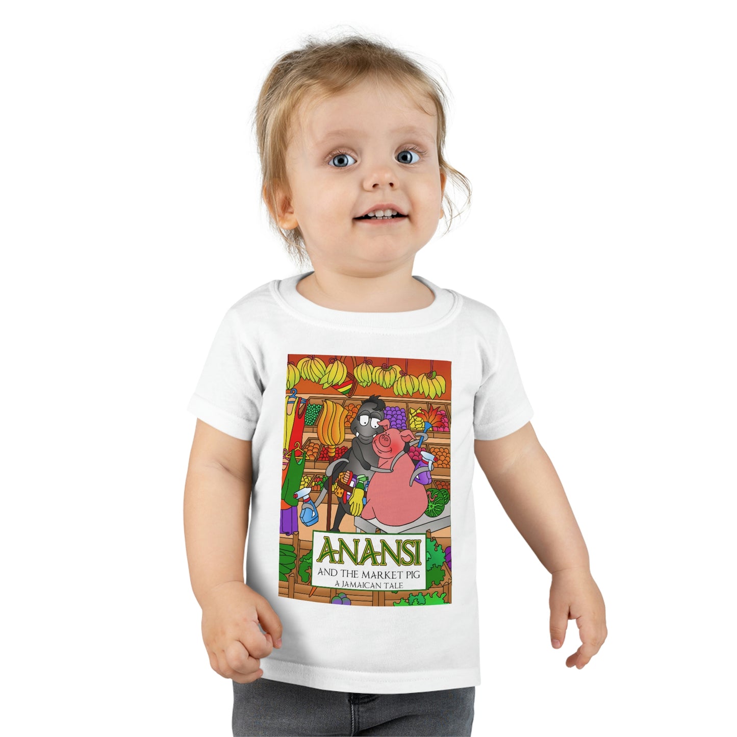 Anansi and the Market Pig Toddler T-shirt