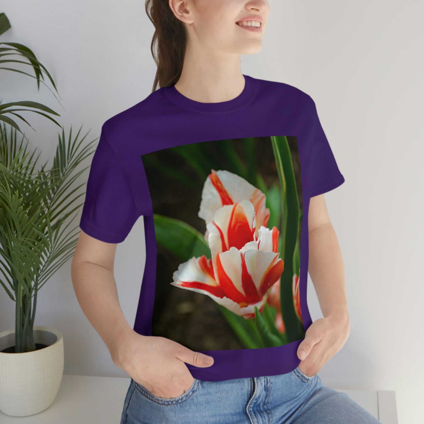 Flowers 06 Unisex Jersey Short Sleeve Tee