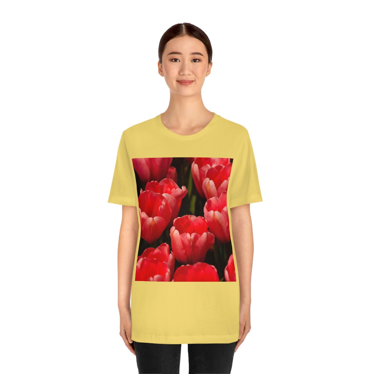 Flowers 09 Unisex Jersey Short Sleeve Tee