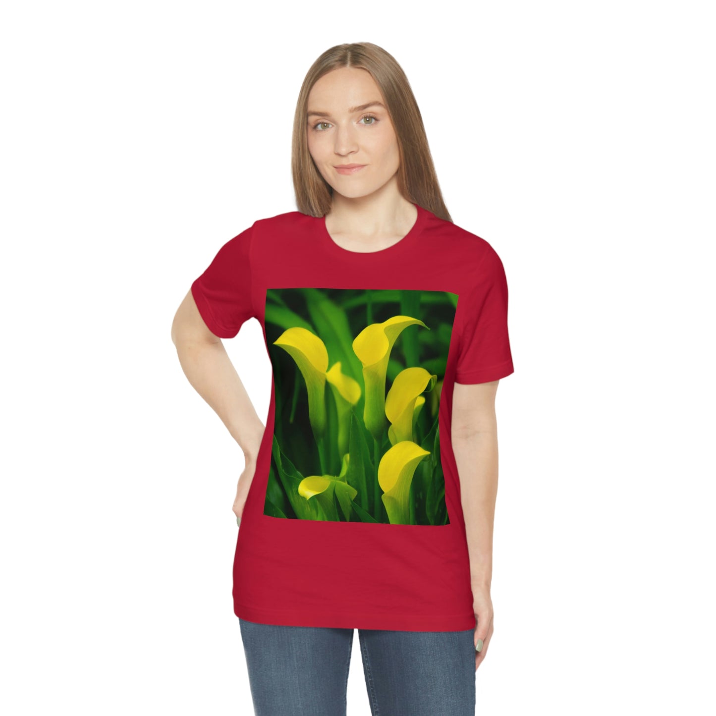 Flowers 33 Unisex Jersey Short Sleeve Tee