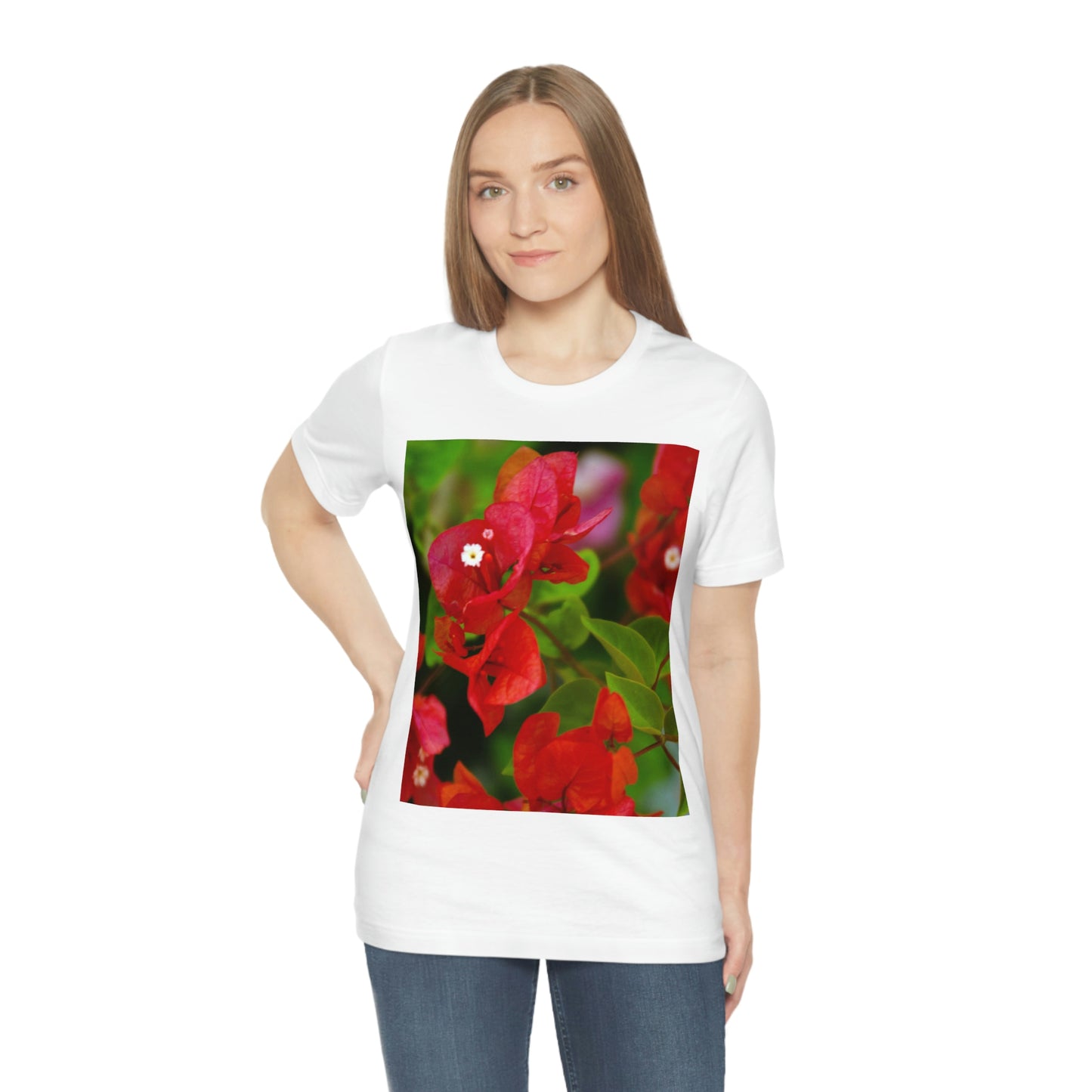 Flowers 28 Unisex Jersey Short Sleeve Tee