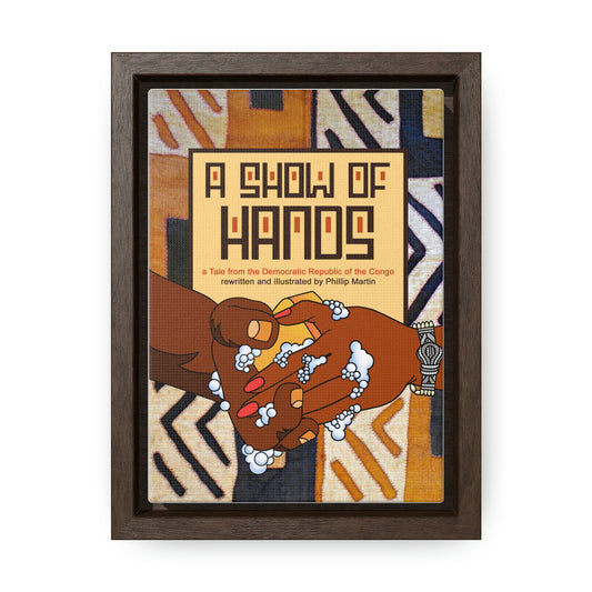 A Show of Hands Gallery Canvas Wraps, Vertical Frame
