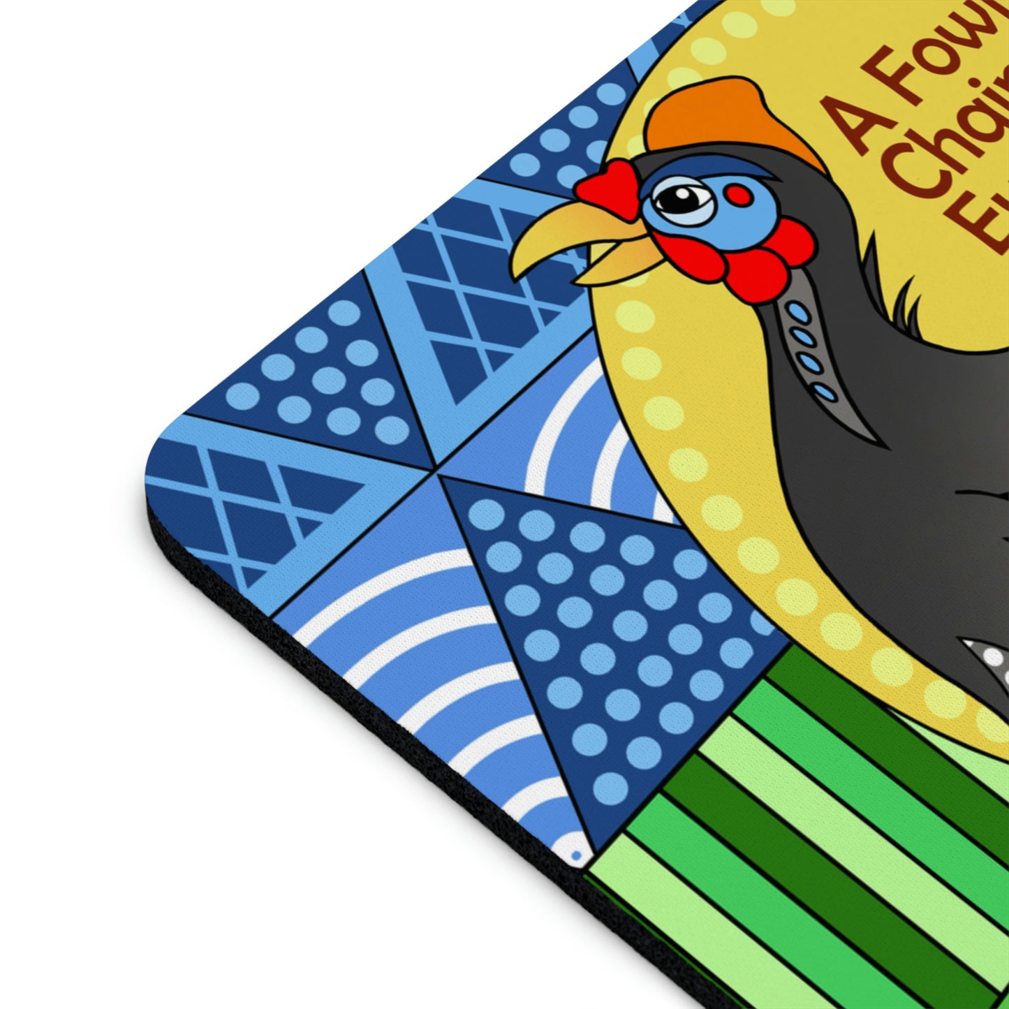 A Fowl Chain of Events Mouse Pad