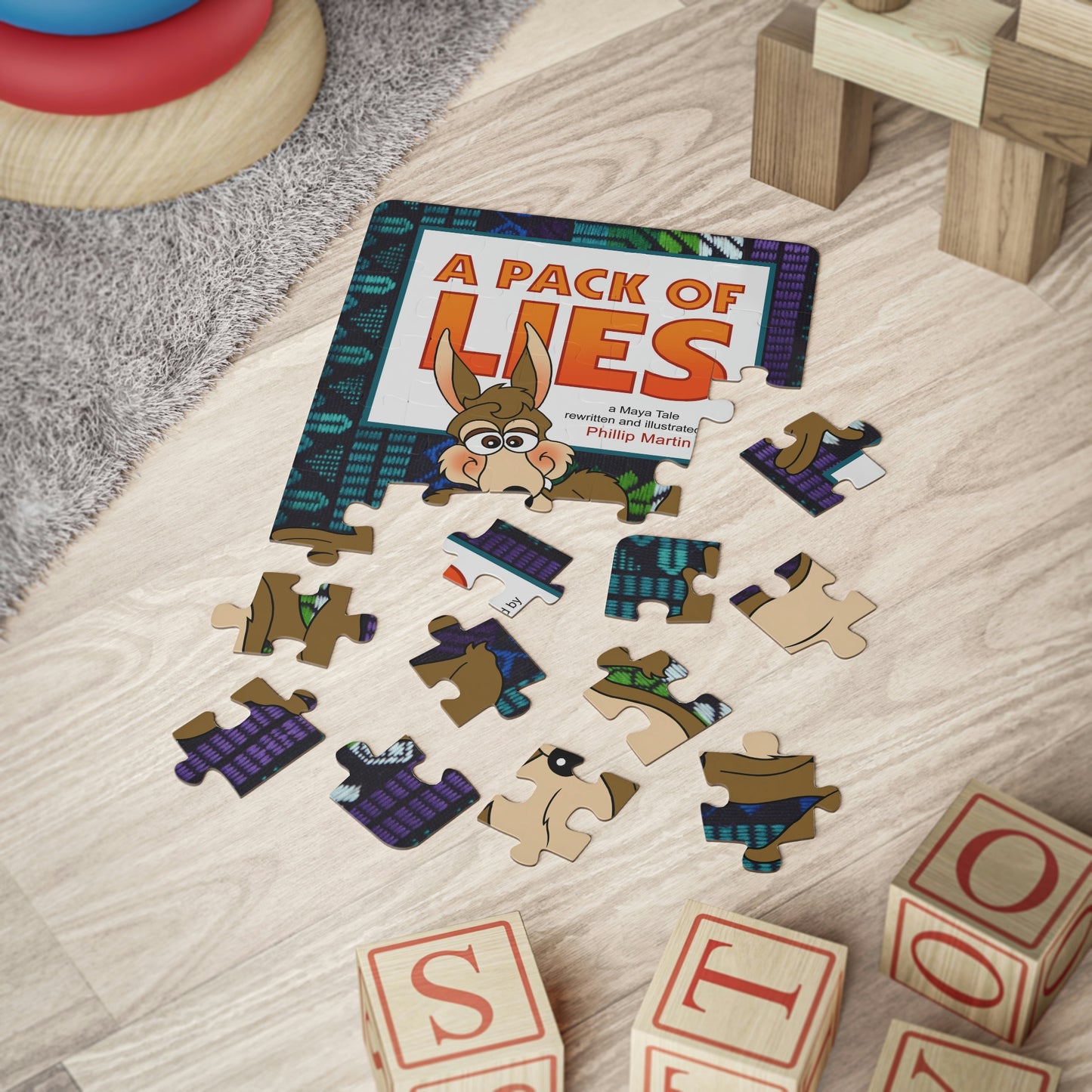 A Pack of Lies Kids' Puzzle, 30-Piece