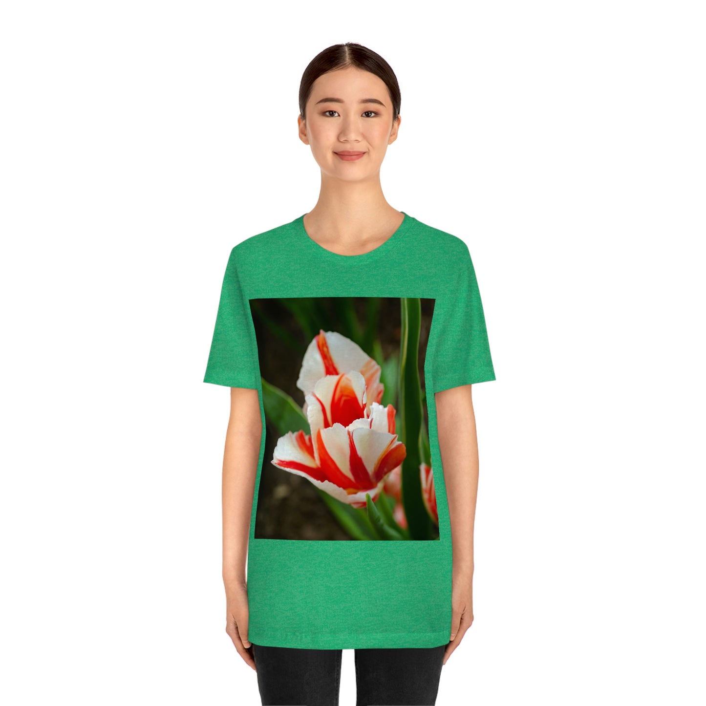 Flowers 06 Unisex Jersey Short Sleeve Tee