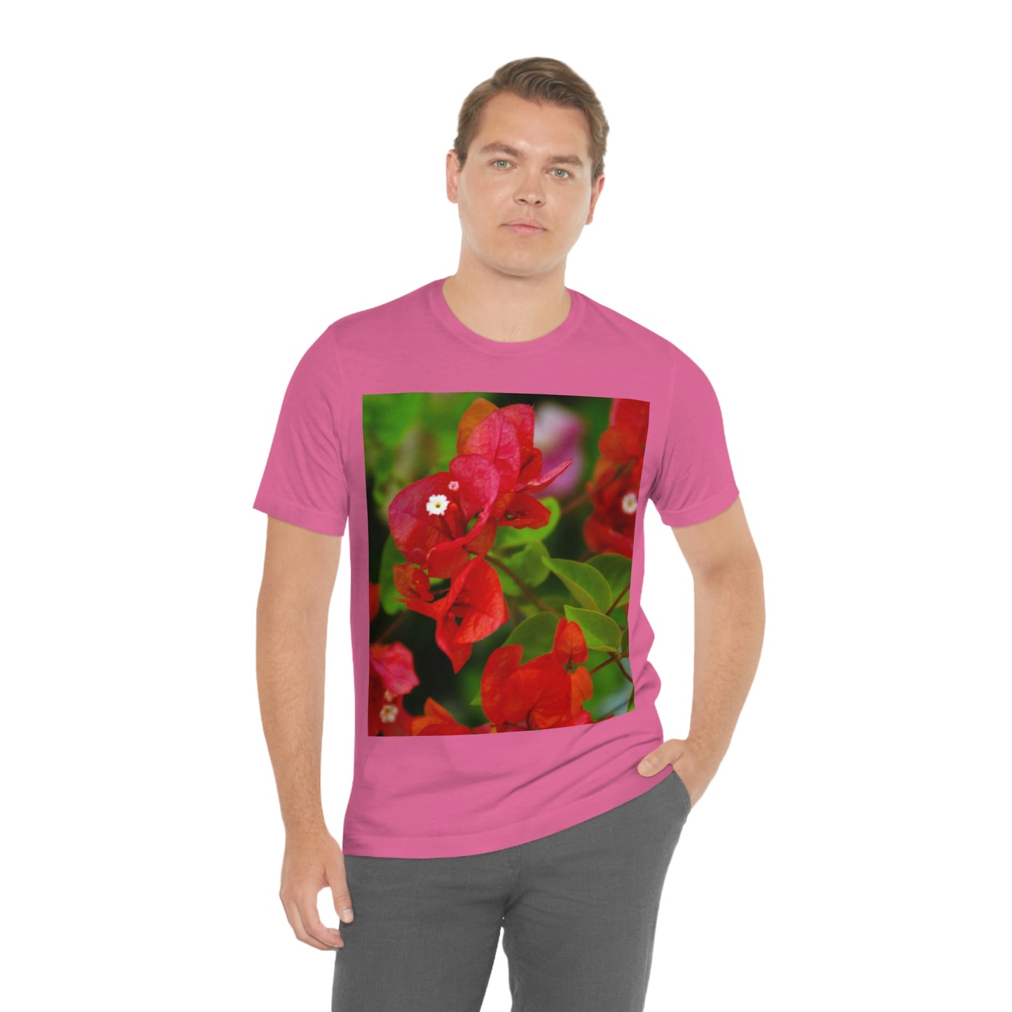 Flowers 28 Unisex Jersey Short Sleeve Tee