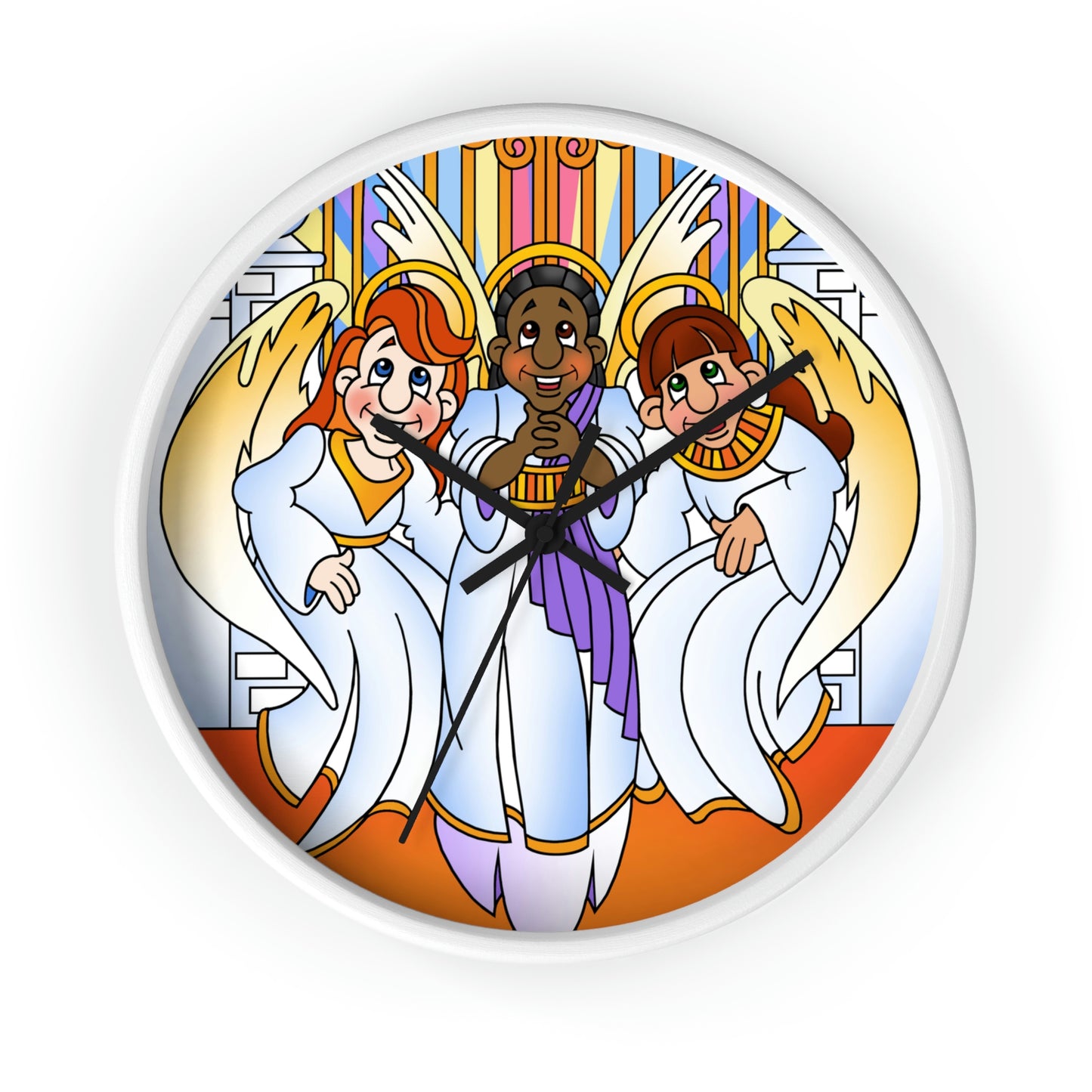 Shirley, Goodness, and Mercy Wall clock