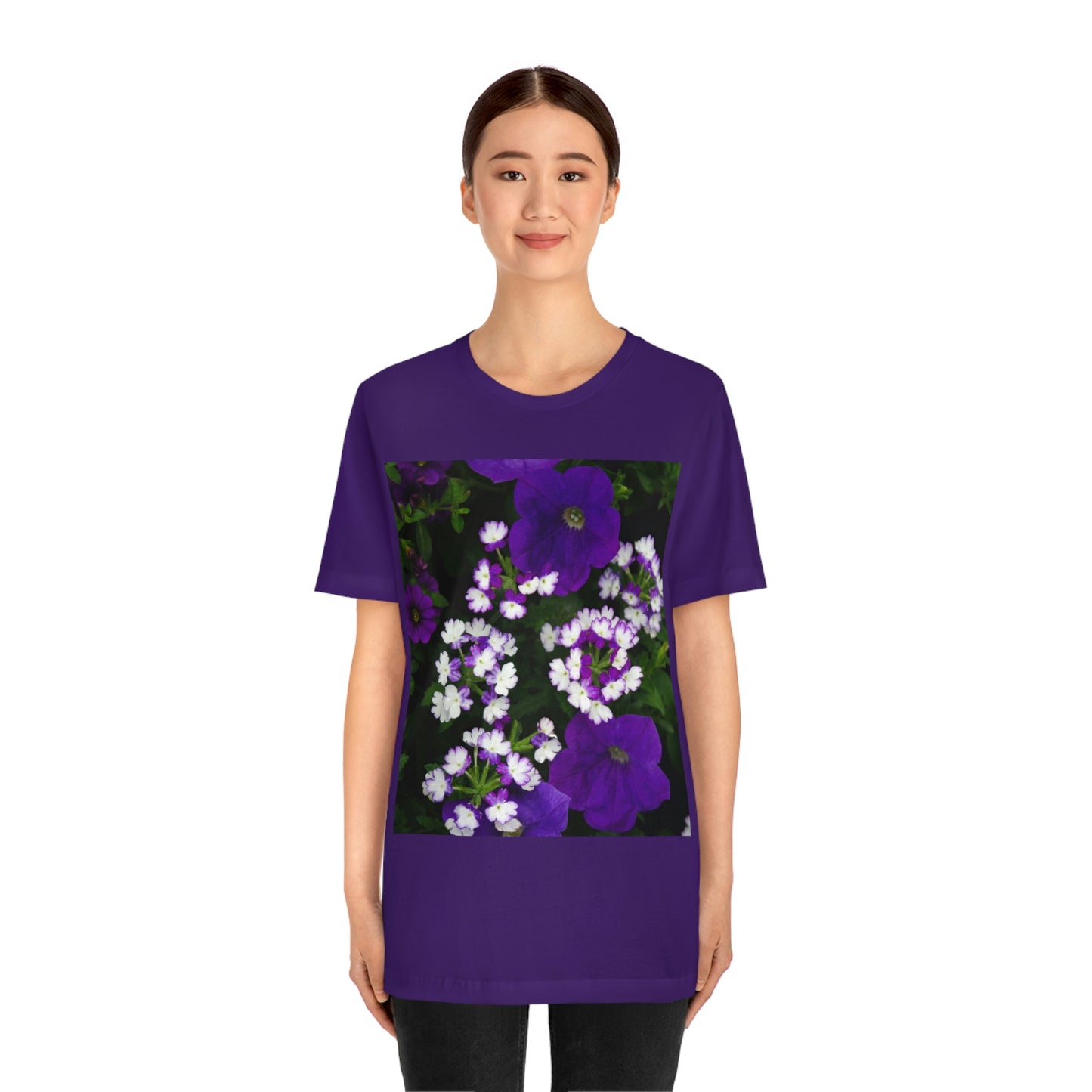 Flowers 04 Unisex Jersey Short Sleeve Tee
